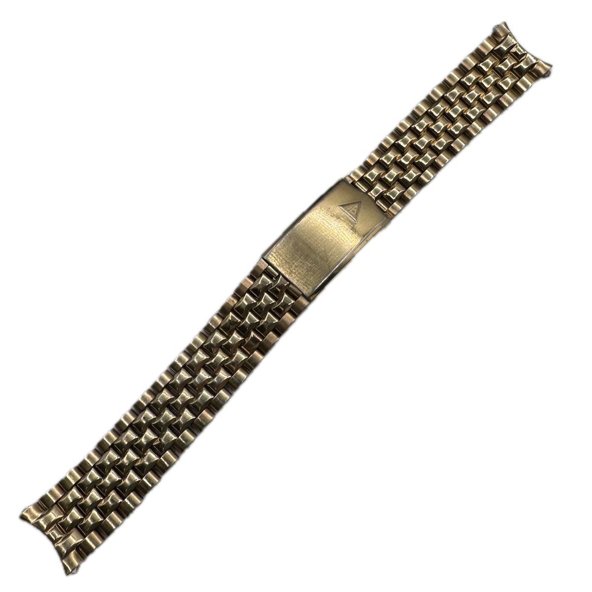 Vintage 17.5mm JB Champion Men's Wristwatch Bracelet 10k Gold OverlayBrick