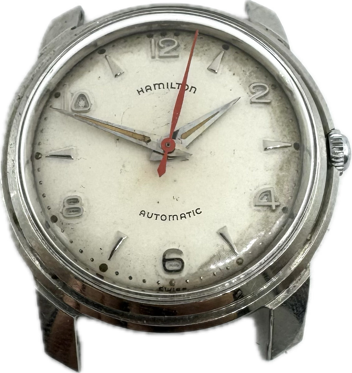 Vintage Hamilton K-503 17 Jewel Men's Automatic Wristwatch 661 Swiss Steel