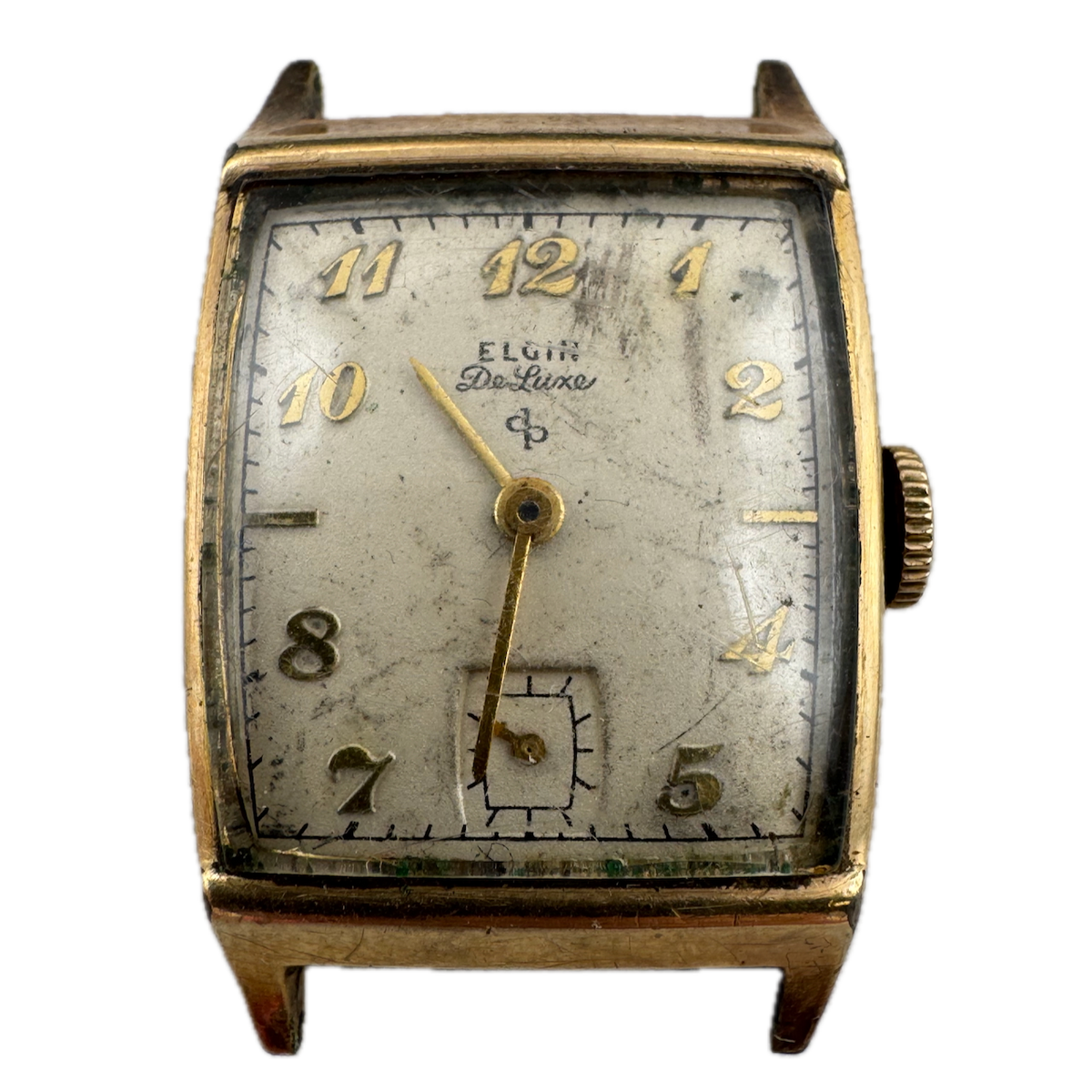 Vintage Elgin De Luxe Men's Mechanical Wristwatch 558 USA 10k Gold Filled