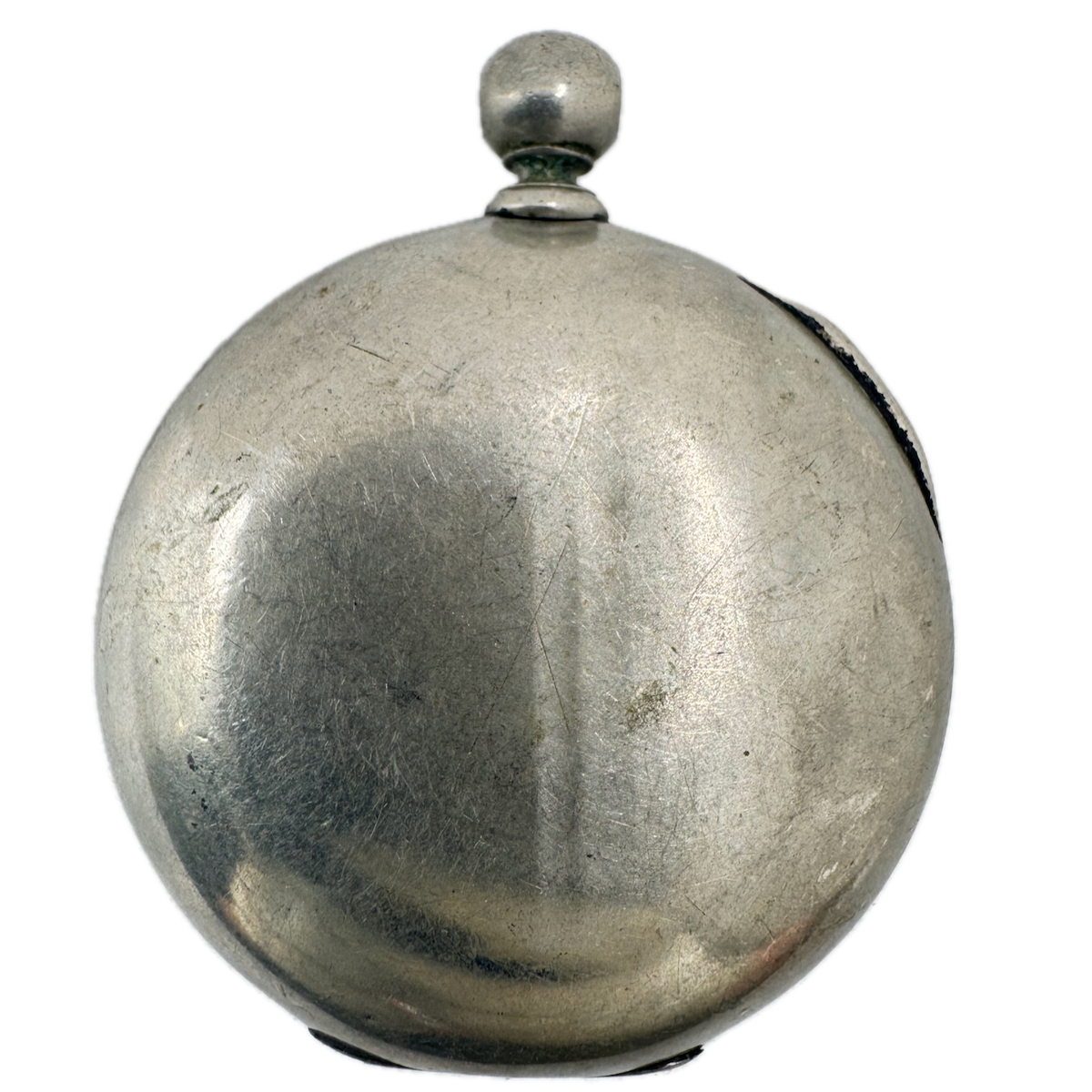 Antique 18s Dueber Smooth Bezel Pocket Watch Case for Key Wind Silverine USA