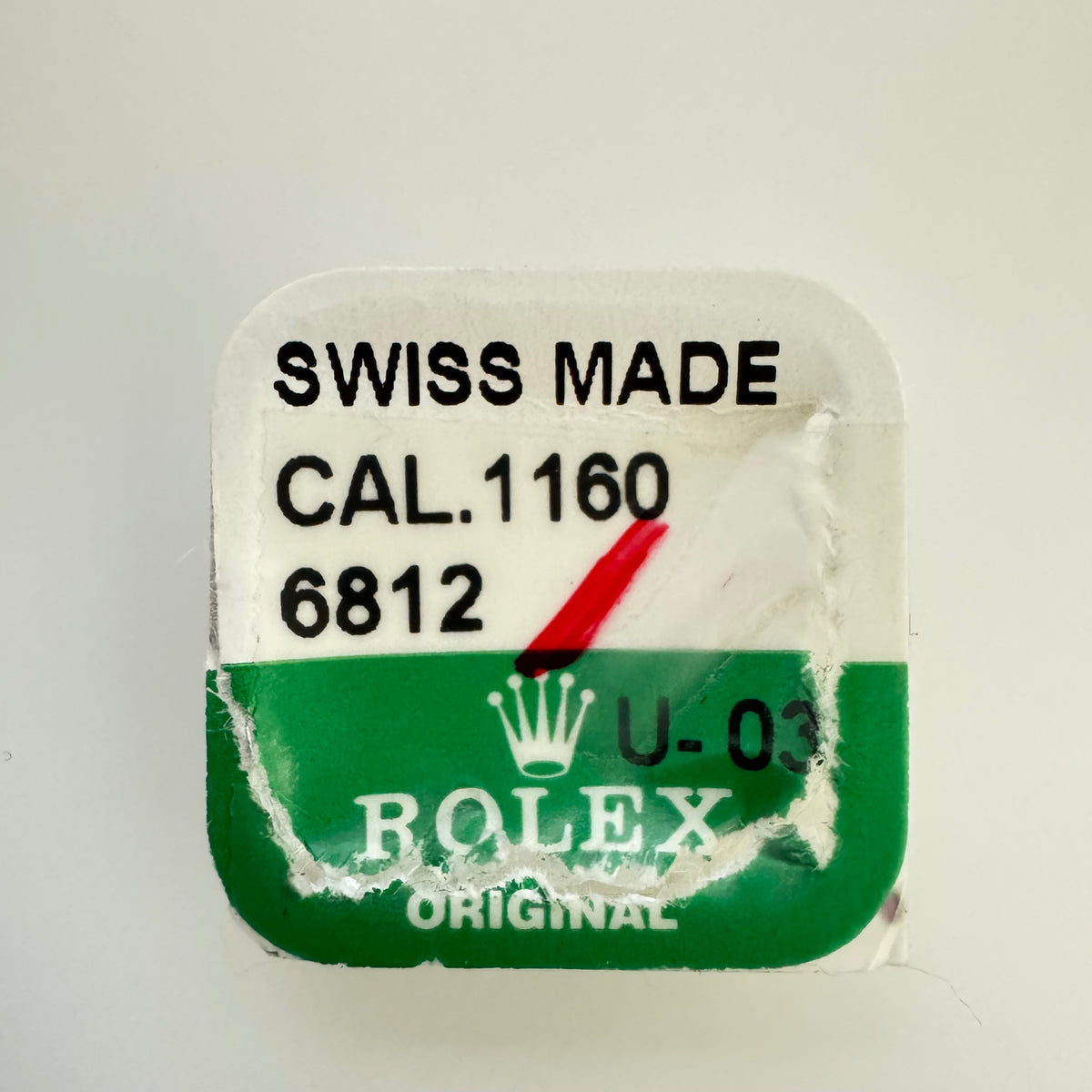 New Rolex Caliber 1160 8812 Set of Screws Authentic OEM