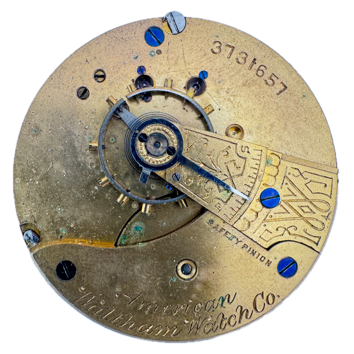 Antique 18s 1889 Waltham 11j Mechanical Hunter Pocket Watch Movement 3 USA