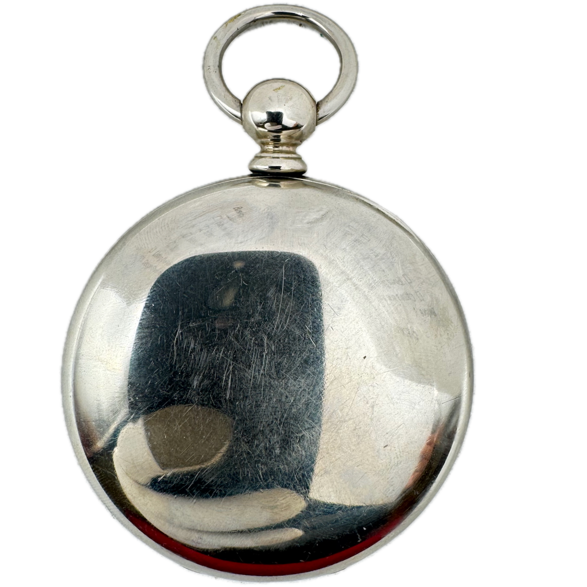 Antique 18s Keystone Smooth Bezel Open Face Pocket Watch Case for Key Silveroid