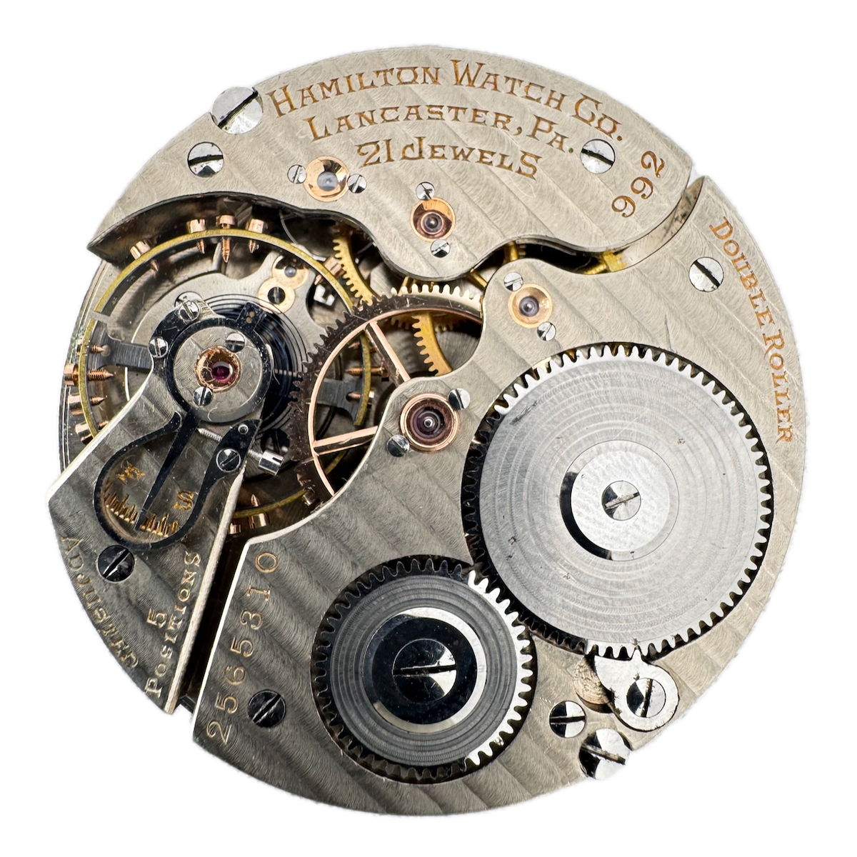 Vintage 16s 1930 Hamilton 21j Mechanical Railroad Pocket Watch Movement 992 USA