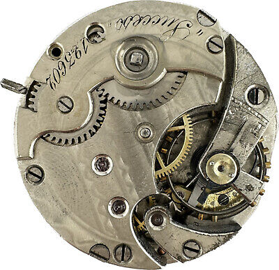 Antique 34.5mm Success 15 Jewel Mechanical Hunter PocketWatch Movement forRepair