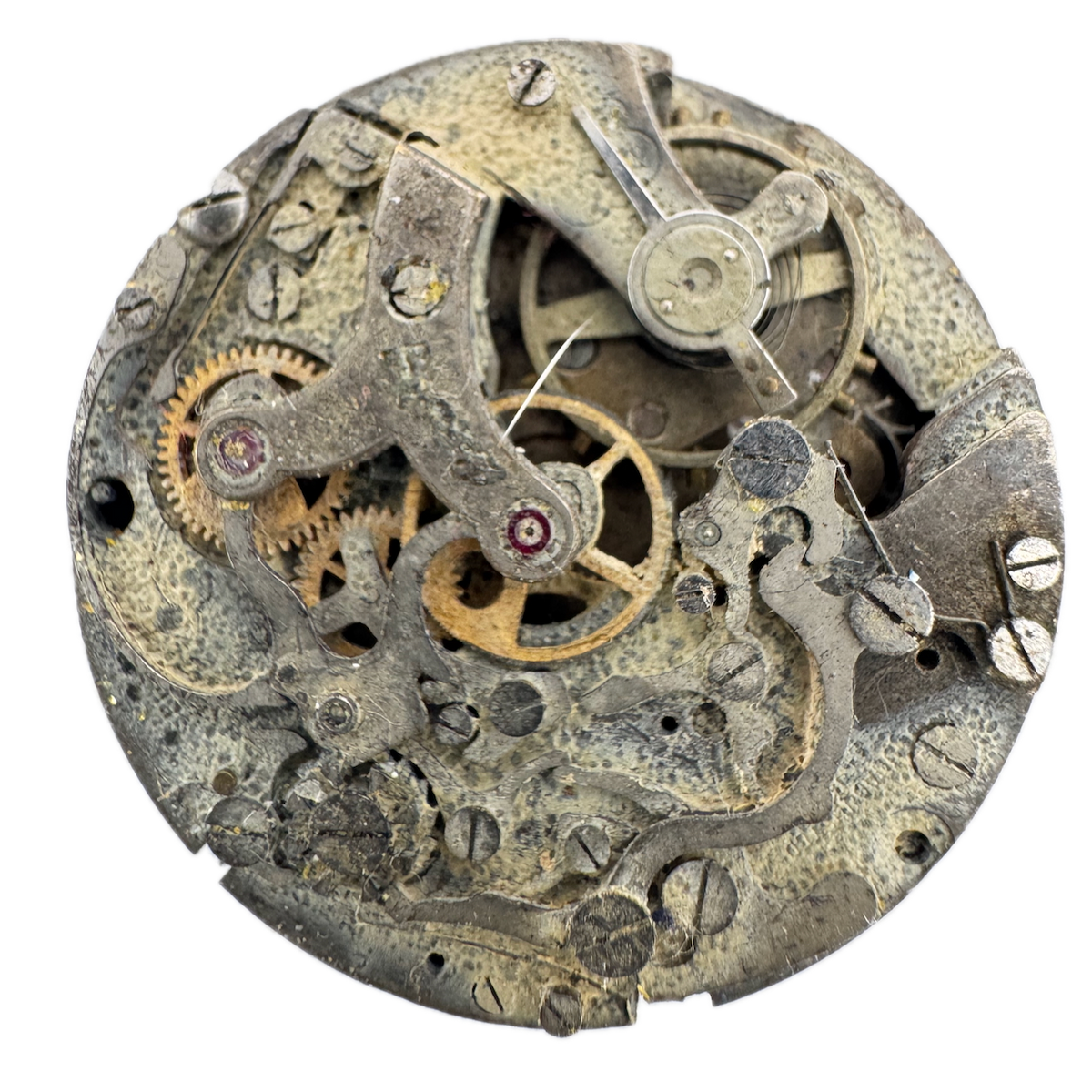 Vintage 28mm Breitling Chronograph Men's Wristwatch Movement Venus 170 fParts