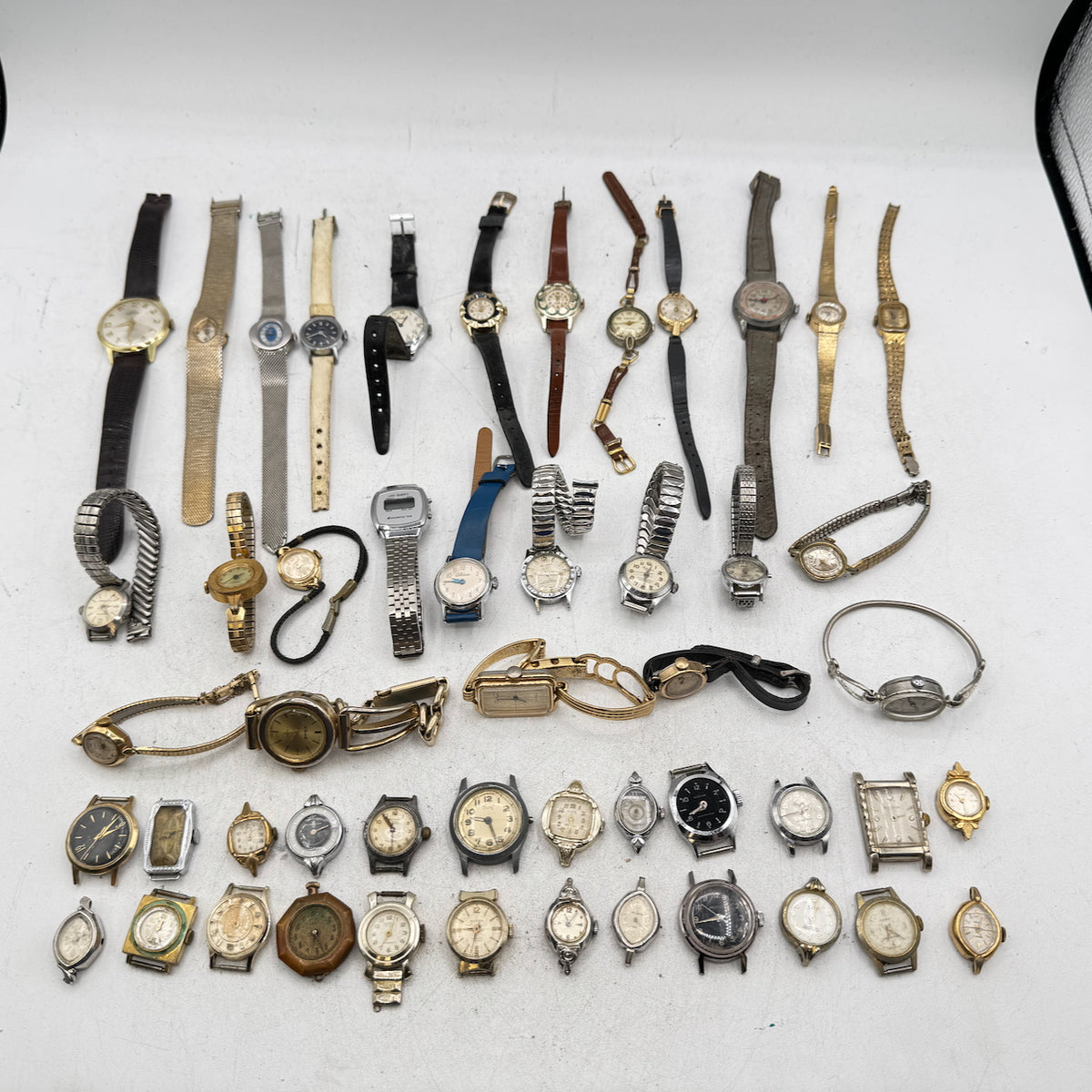 Vintage Bulova, Westclox, Timex, etc. Lot of 50 Ladies Mechanical Wristwatch 2