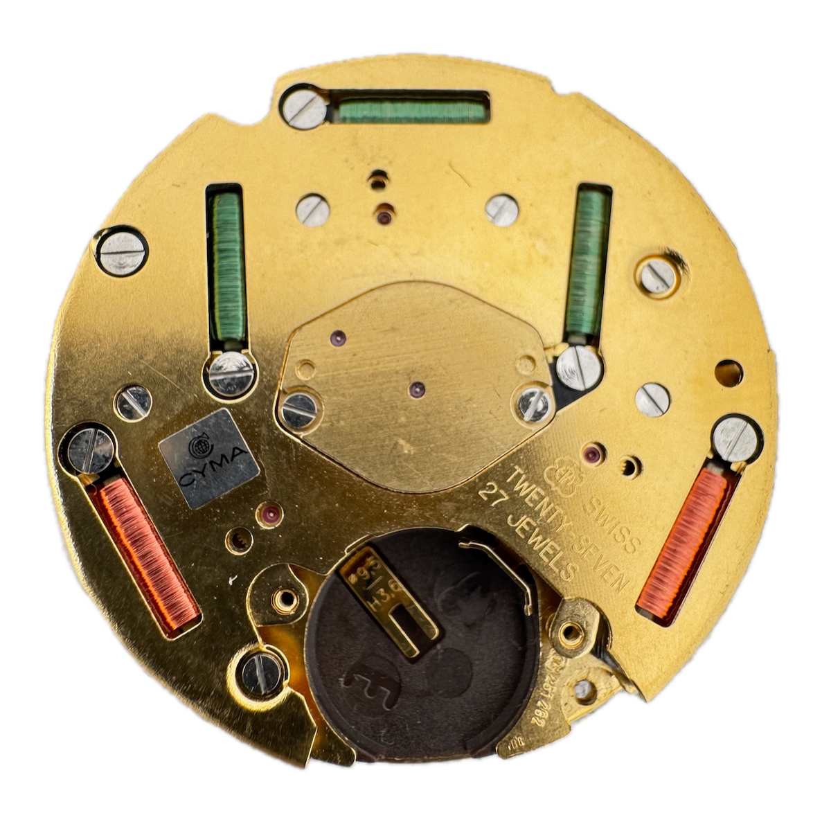 Vintage 30.5mm Unbranded Quartz Men's Wristwatch Movement ETA 251.262 Swiss 2