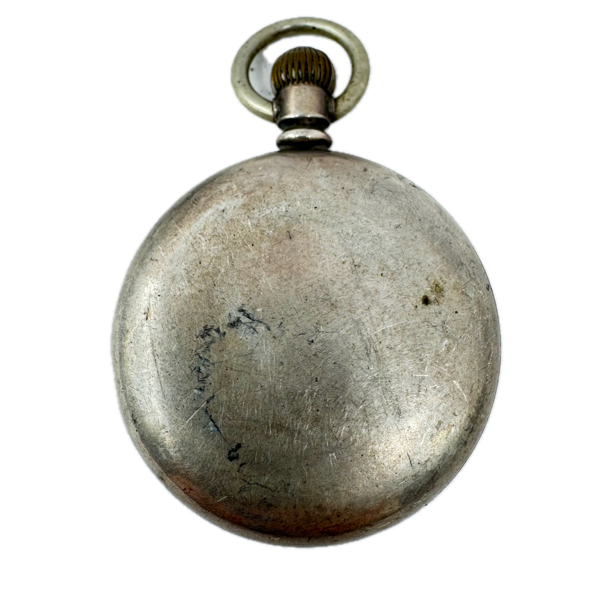 Antique 16 Size Fahys No.1 Open Face Pocket Watch Case Coin Silver USA