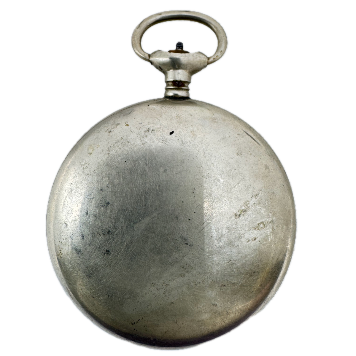 Antique 18s Philadelphia Smooth Bezel Open Face Pocket Watch Case Silverode USA