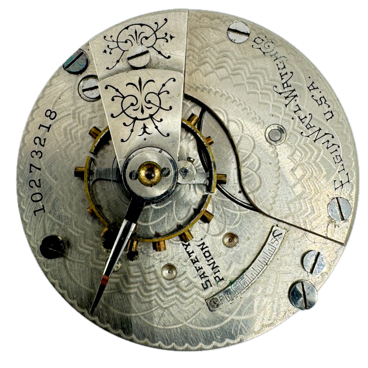 Antique 18s 1904 Elgin 7 Jewel Mechanical Pocket Watch Movement 208 USA