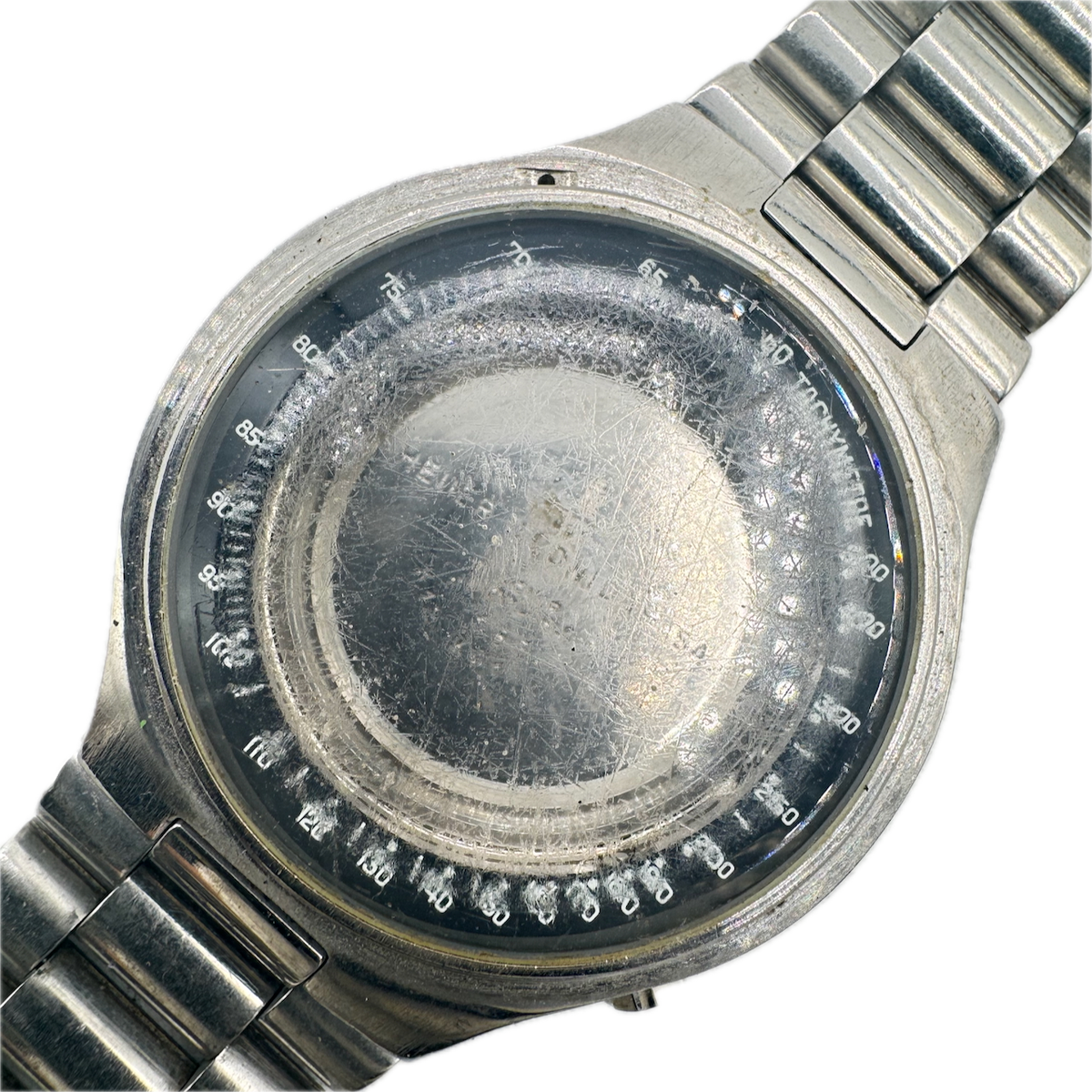 Vintage Heuer 2000 Quartz Men's Wristwatch Case for 183 K01 42mm Steel Swiss