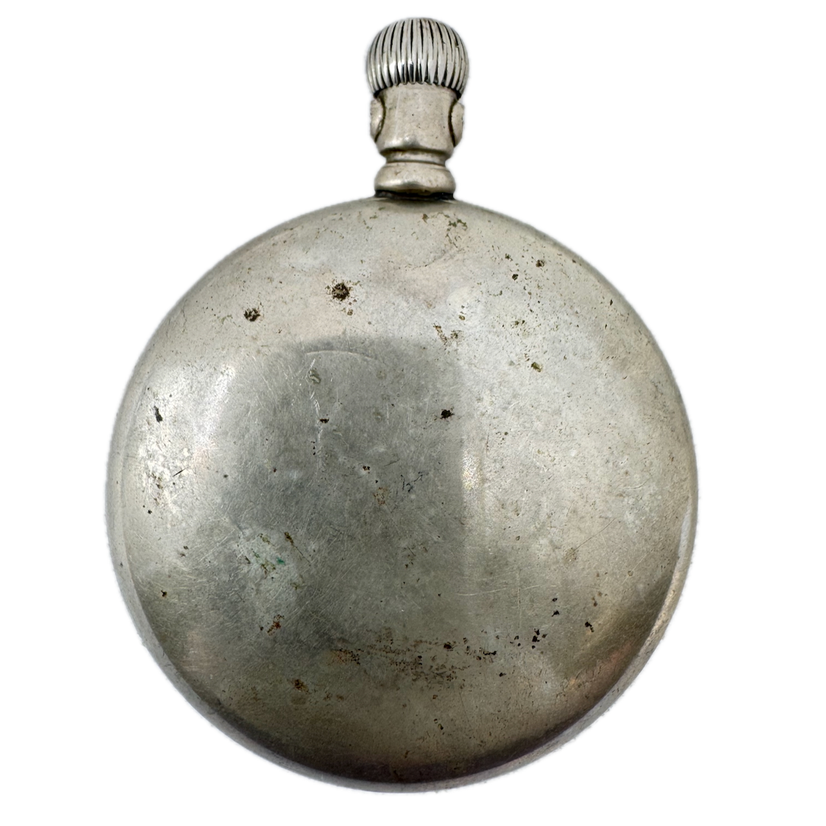 Antique 18s Philadelphia Smooth Bezel Open Face Pocket Watch Case Silverode USA