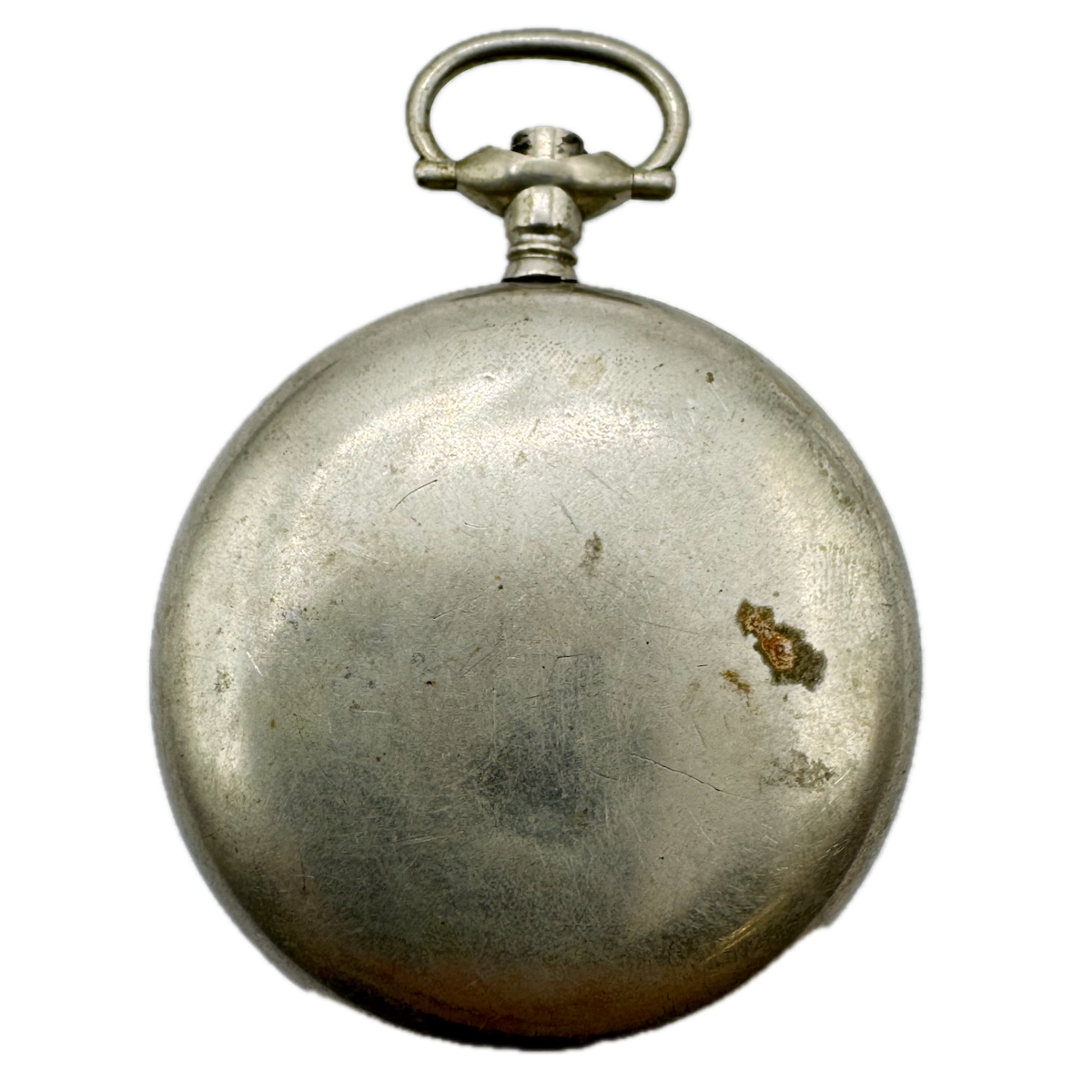 Antique 18s Philadelphia Smooth Bezel Open Face Pocket Watch Case Silverode USA