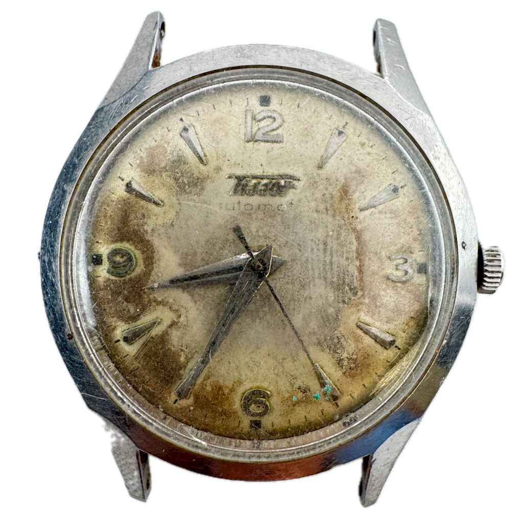 Mouvement Montre Tissot Cal.28.5R-21 Avec Cadran & Aiguilles - Occasion, Fabriqué En Suisse