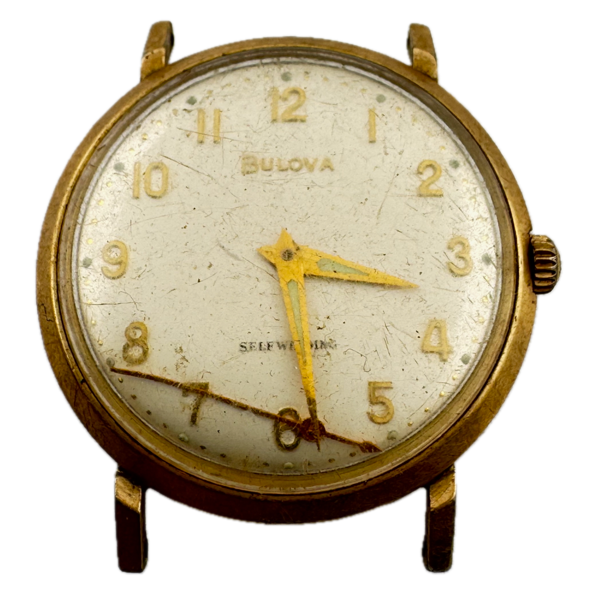 Vintage 1962 Bulova American Clipper Men's Automatic Wristwatch 11 AFAC Swiss