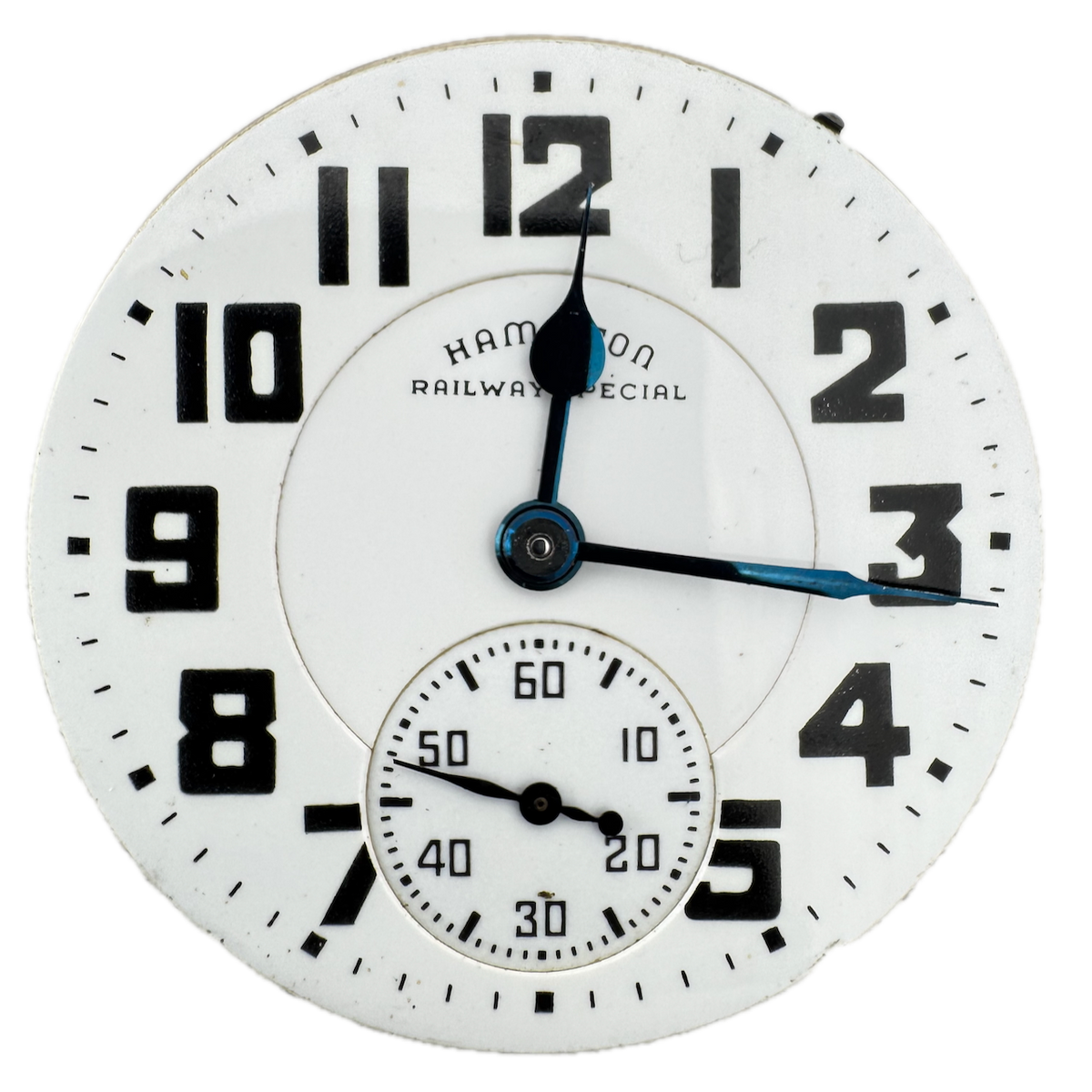 Vintage 16s 1941 Hamilton 21 Jewel Mechanical Pocket Watch Movement 992B USA