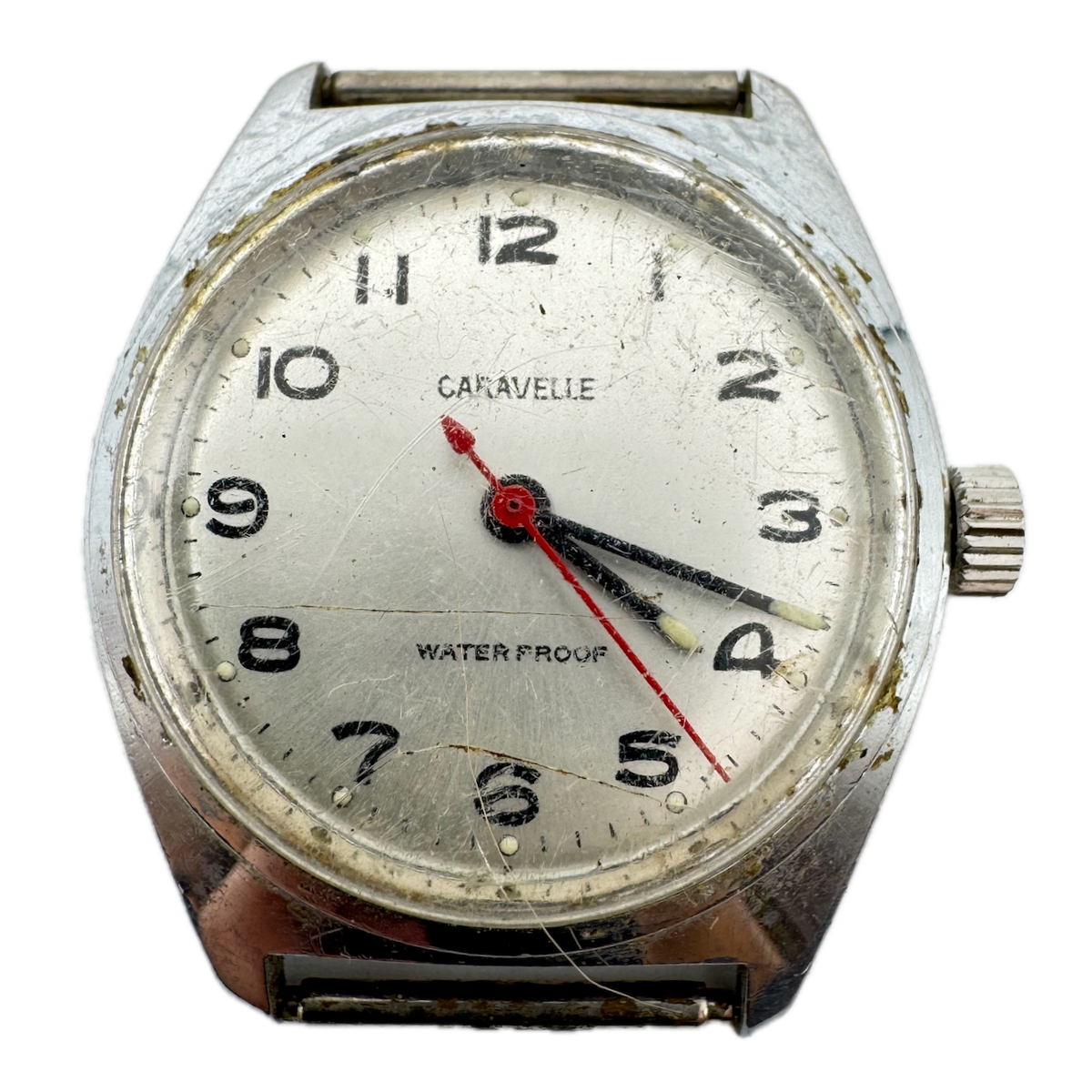 Vintage 1975 Caravelle 9662-1 Sunburst Men's Mechanical Wristwatch 11 DP Japan