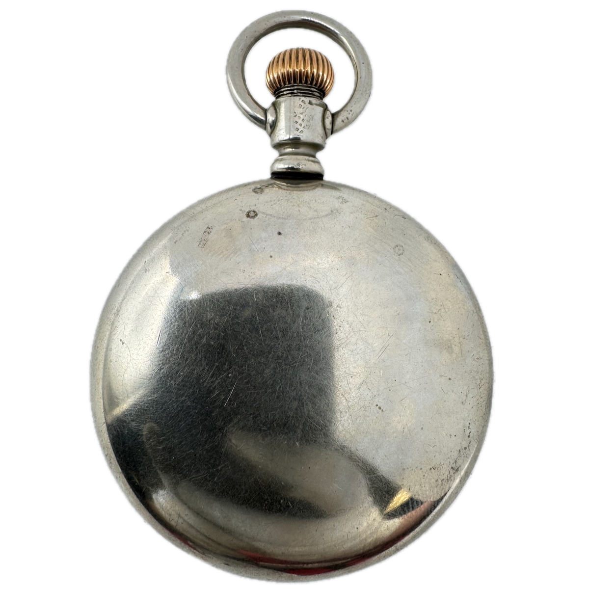 Antique 18s Philadelphia Swingout Open Face Pocket Watch Case Silverode USA
