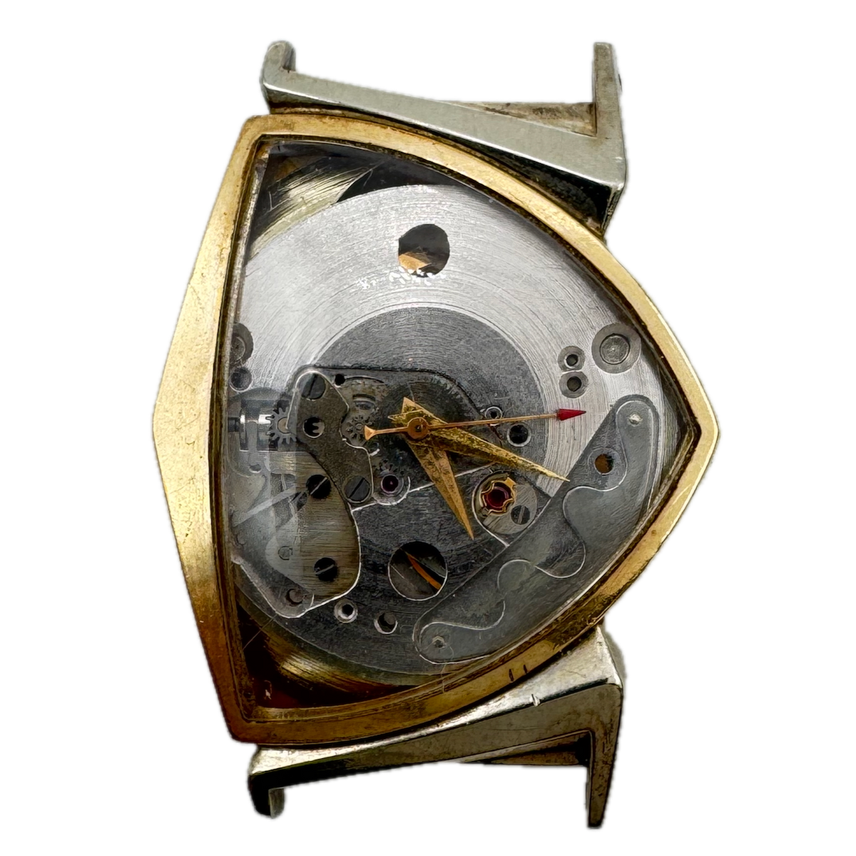 Vintage 32mm 1960 Hamilton Pacer Men's Electric Wristwatch 500 USA 10k GF