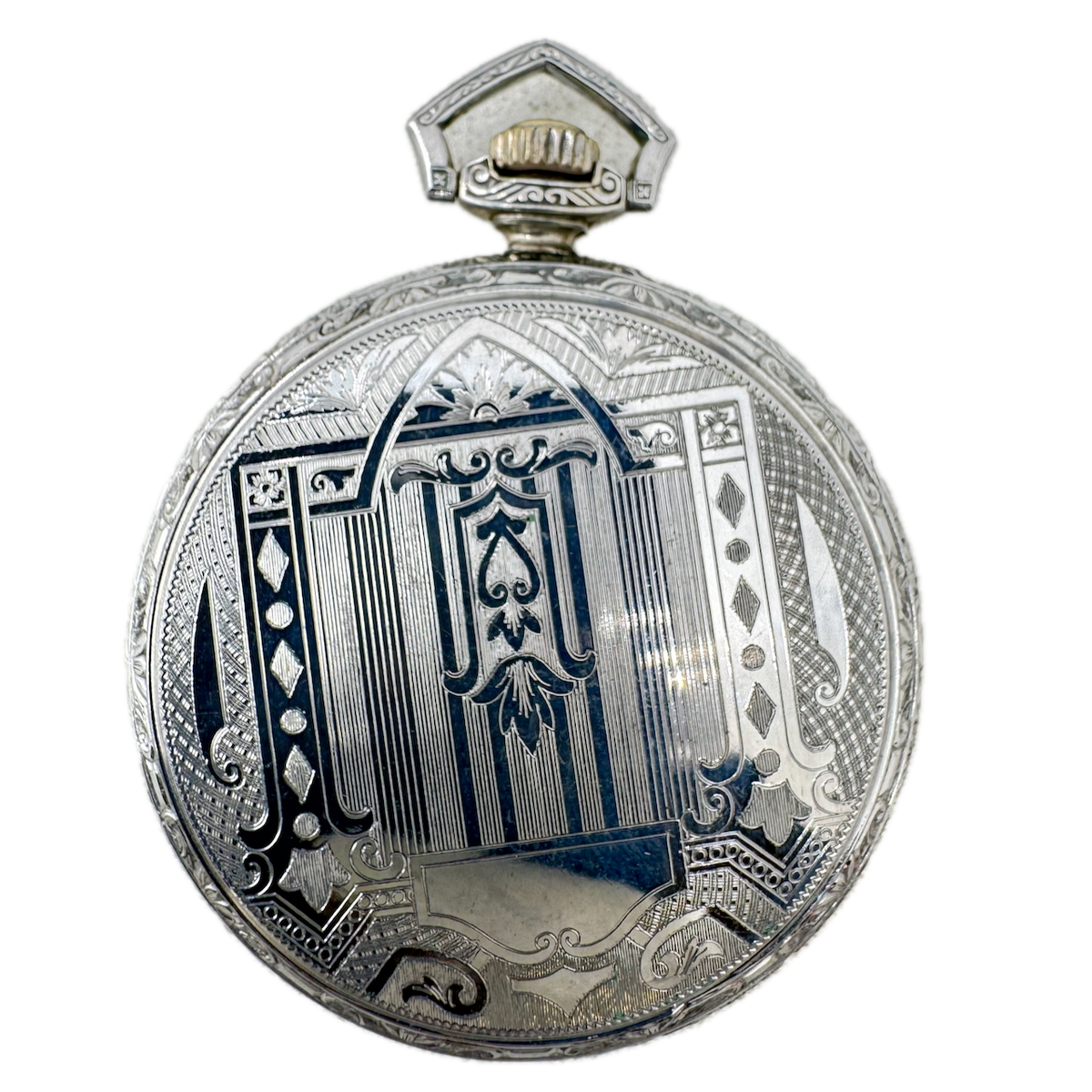 Antique 12s North American Watch Co. Challenge Open Face Pocket Watch Case USA