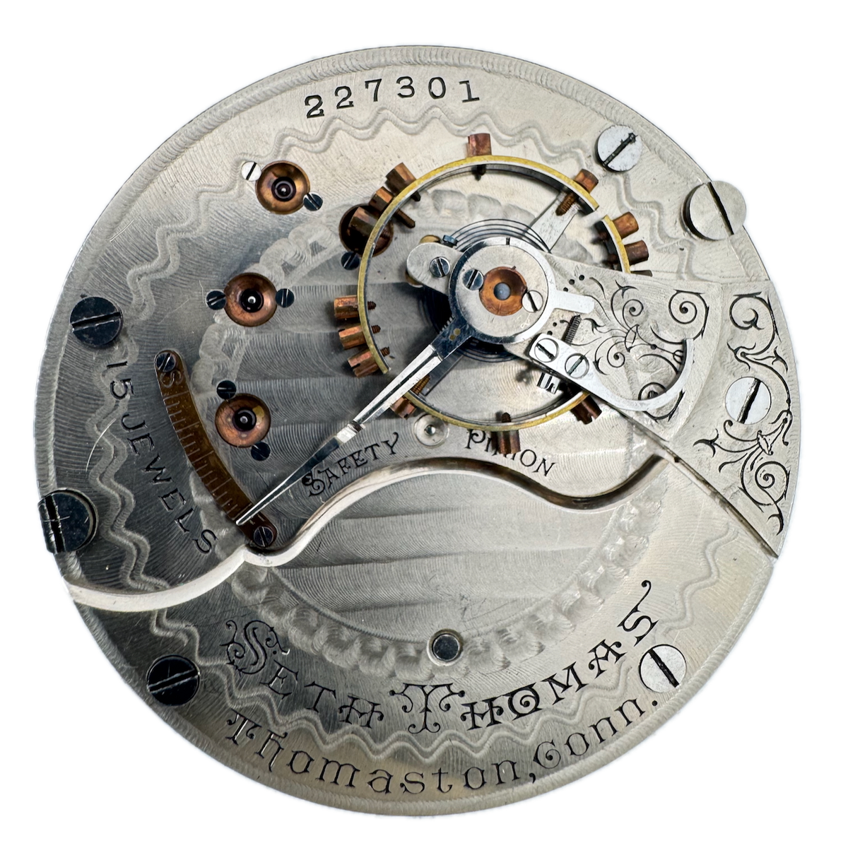 Antique 18s 1904 Seth Thomas 17j Mechanical Pocket Watch Movement 182 Special