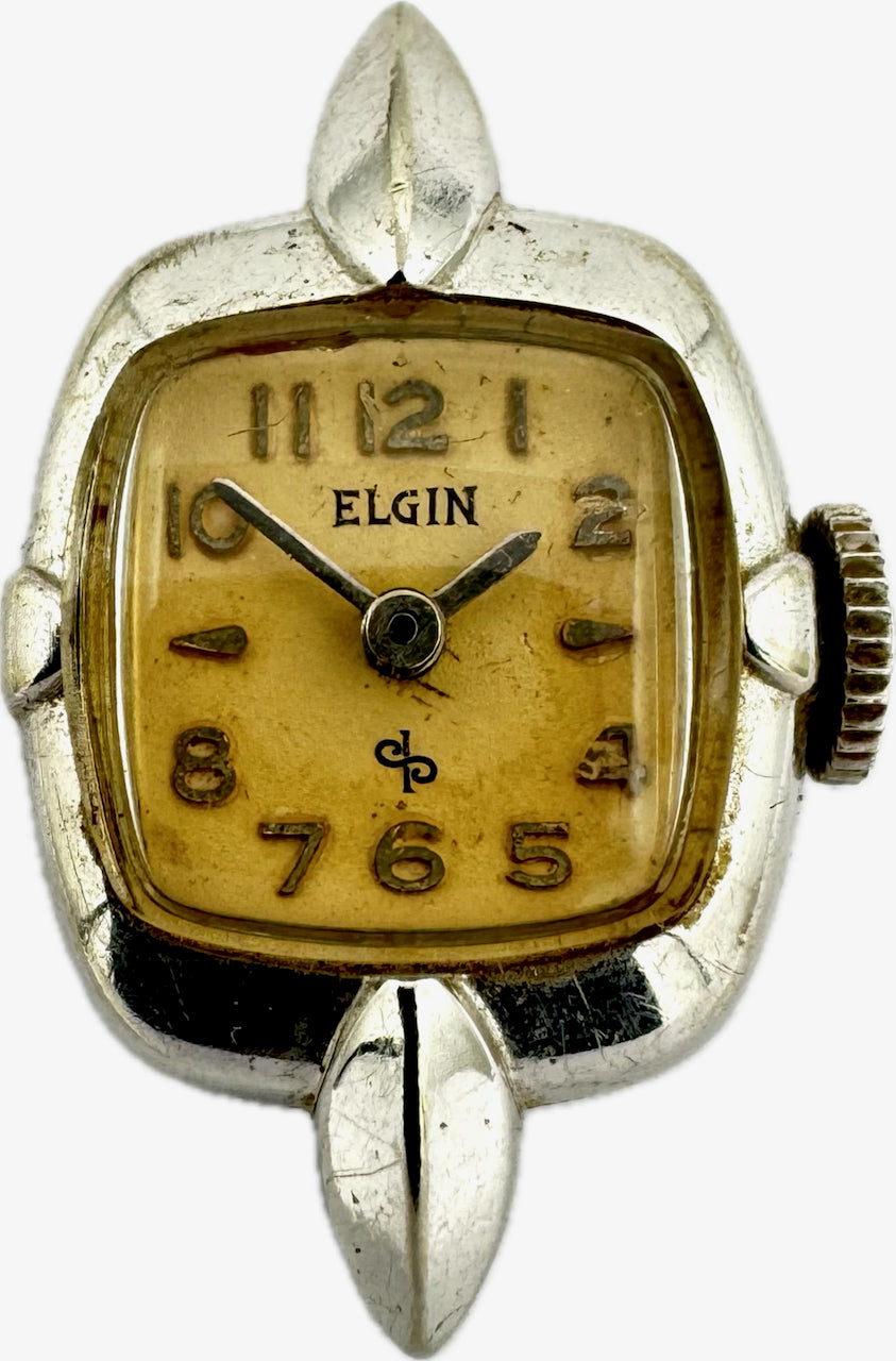 Vintage Elgin 702 Cocktail 17 Jewel Ladies Mechanical Wristwatch USA 10k RGP