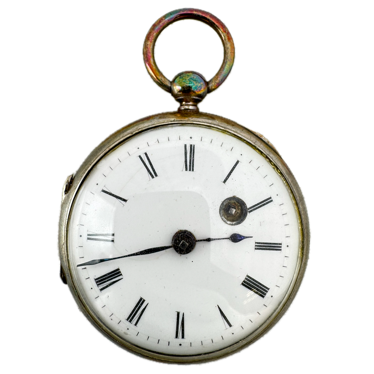 Antique 44.5mm Unbranded Swing Out Key Wind Verge Fusee Pocket Watch Swiss