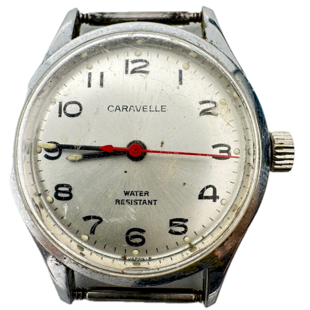 Vintage 1976 Caravelle Sunburst Men's Mechanical Wristwatch 11 DP Japan