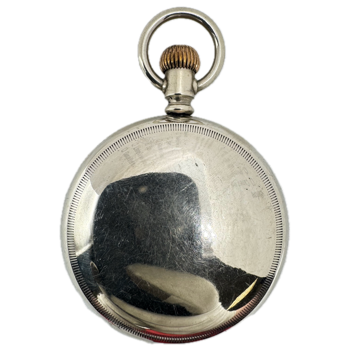 Antique 18s Fahys Coin Edge Pocket Watch Case for Mechanical OresilverUSA
