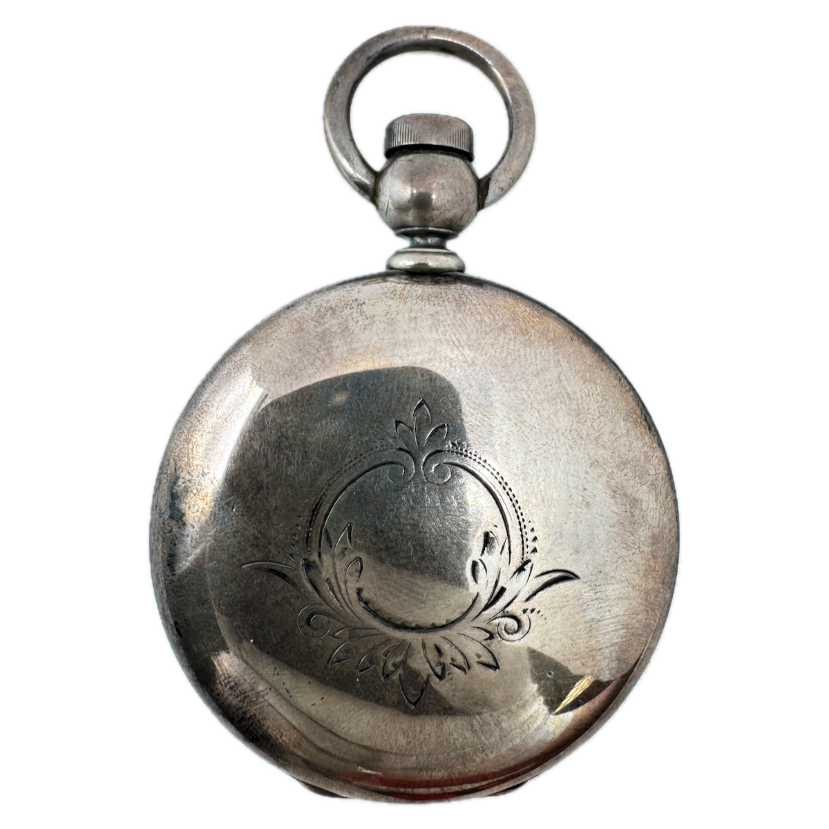 Antique 18s Dueber 4 oz Hunter Pocket Watch Case for Key Wind Coin Silver USA