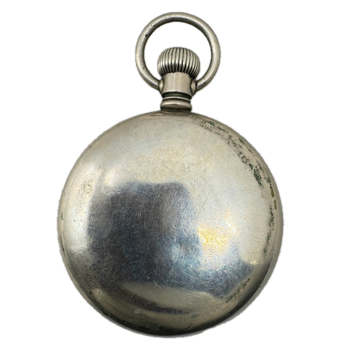 Antique 18s Philadelphia Smooth Edge Hunter Pocket Watch Case Silveroid USA