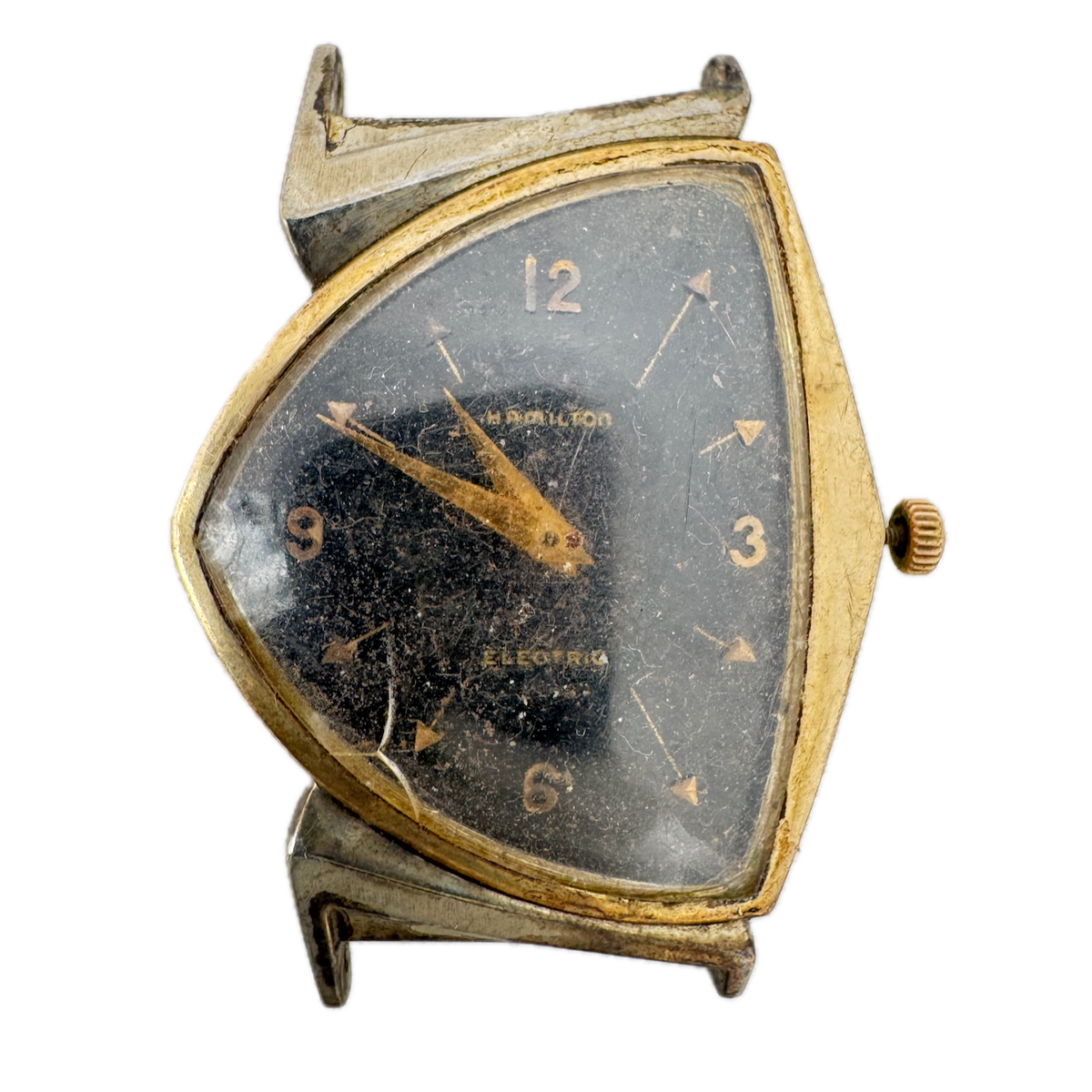 Vintage 31mm Hamilton Electric Pacer Men's Wristwatch 500 10k GF No Case Back