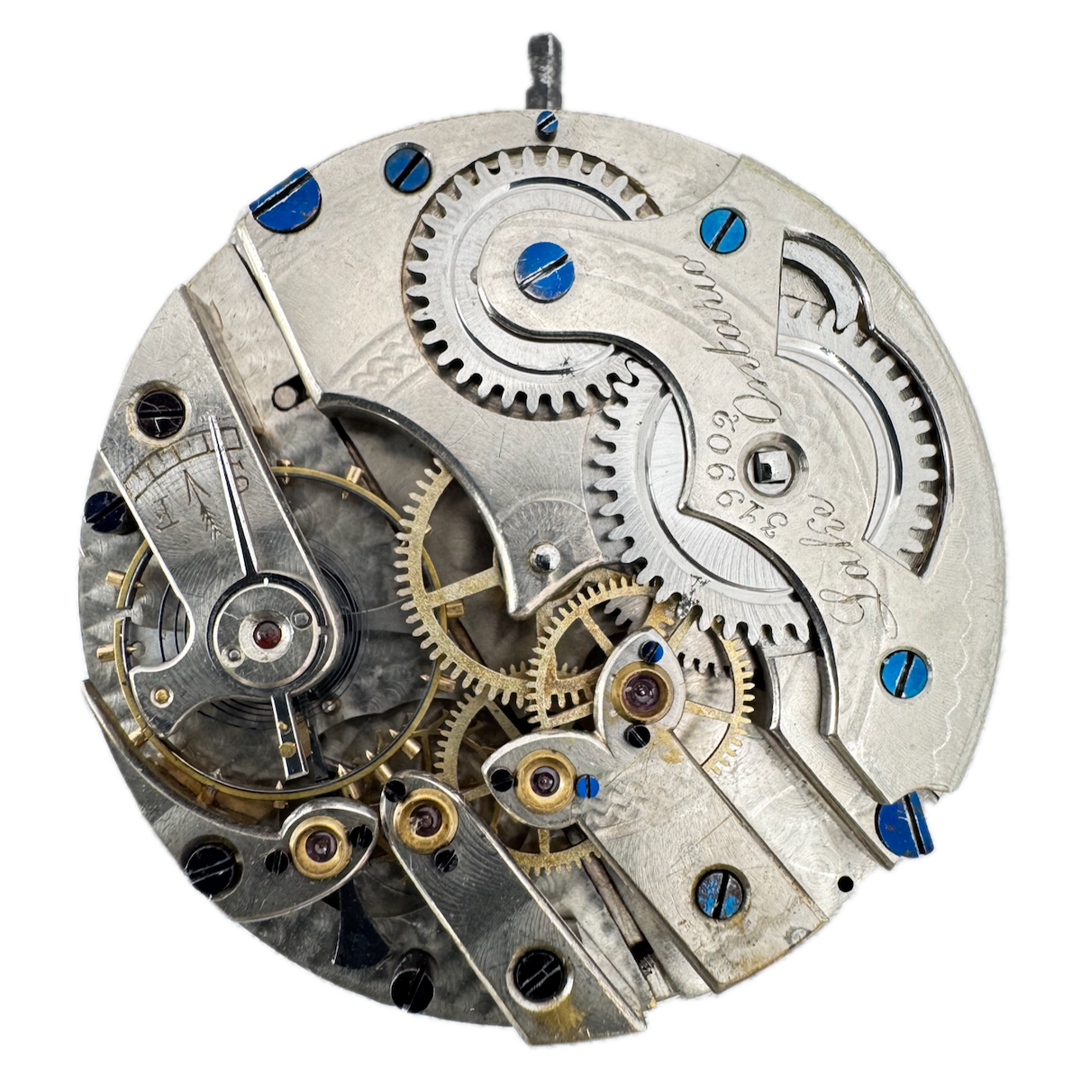 Antique 46mm Longines Lake Ontario Mechanical Pocket Watch Movement Runs