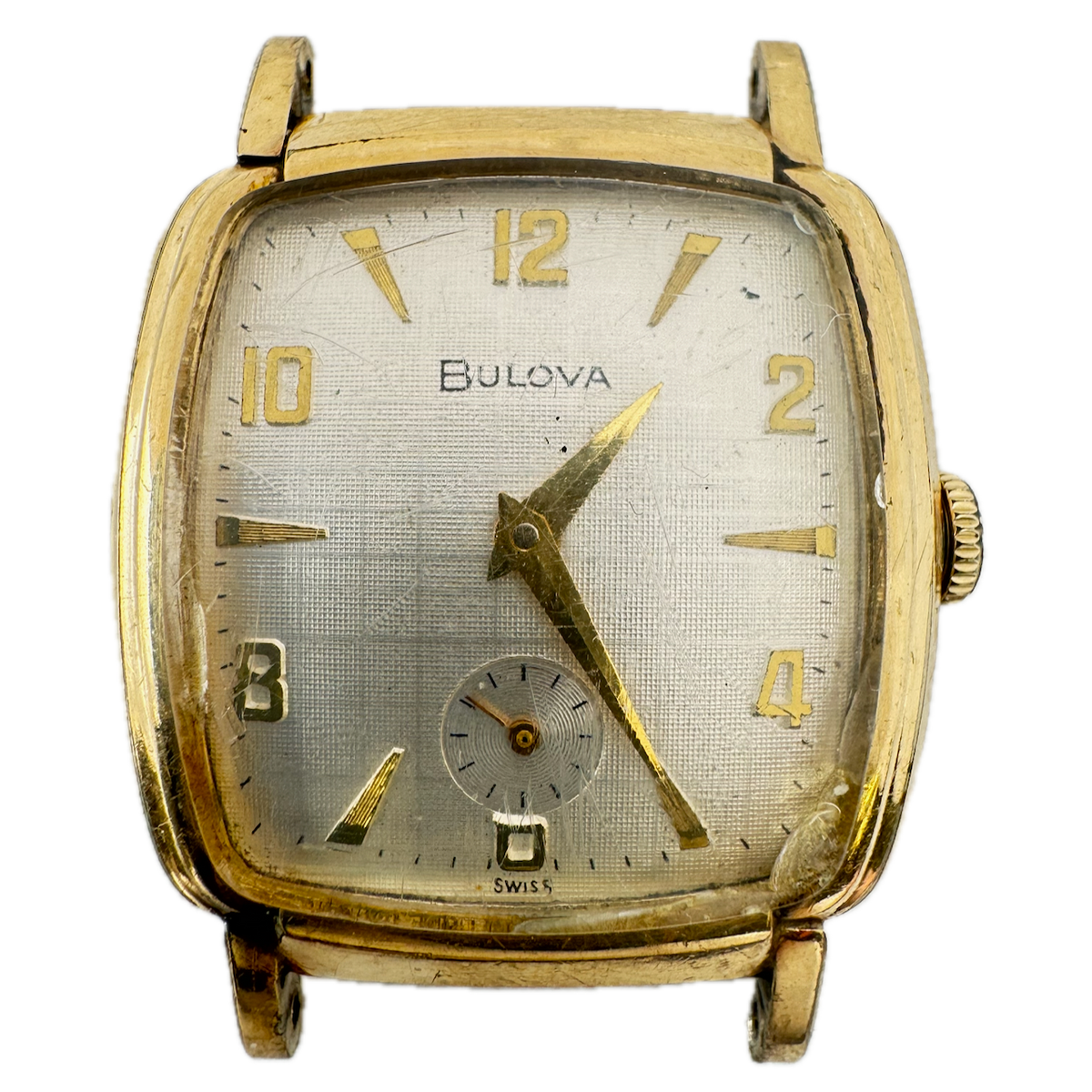 Vintage Bulova Checkerboard Dial 2057