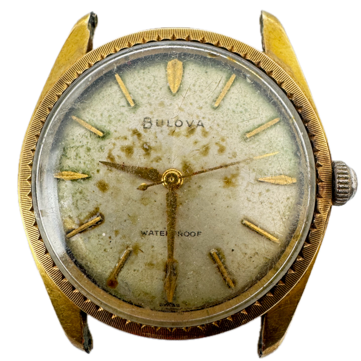 Vintage 1961 Bulova 78.50.142 Sector Men's Mechanical Wristwatch 11 AFC Swiss