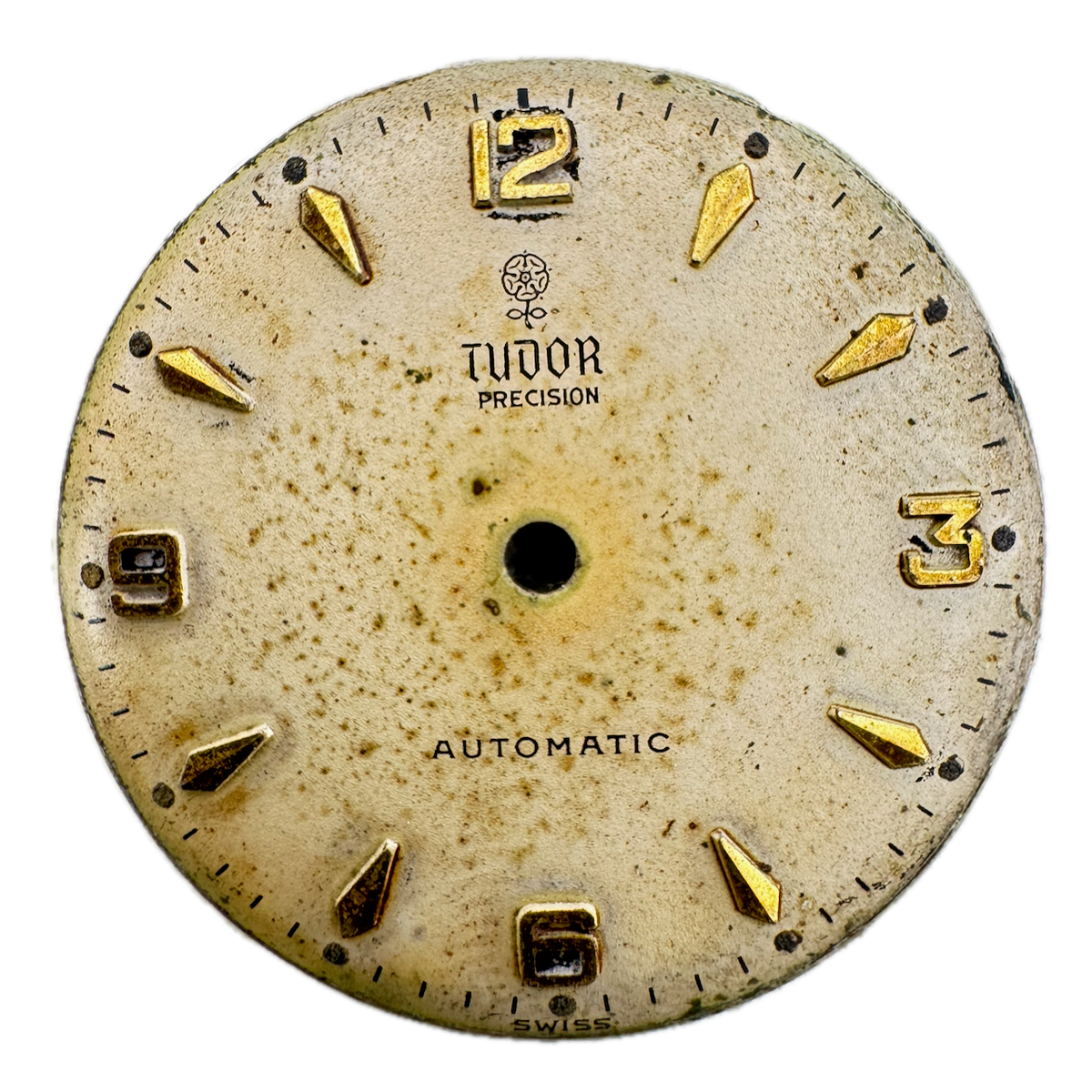 Vintage 23mm Tudor Auto-Prince Automatic Wristwatch Movement Tudor 1411 fParts