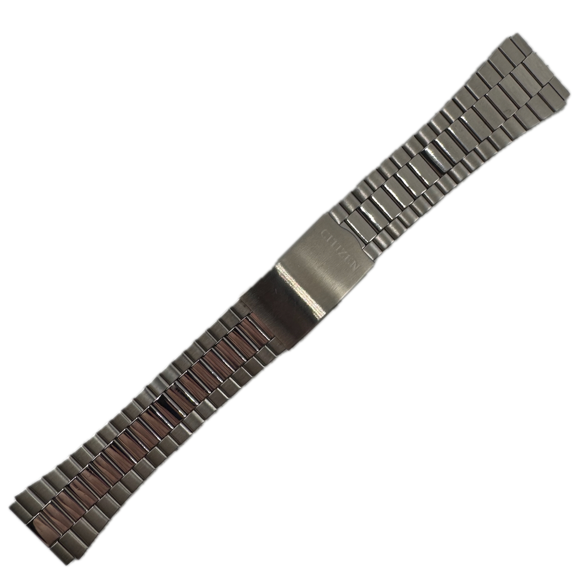 Vintage 20mm Citizen Men's Wristwatch Band Stainless Steel Deployant Japan