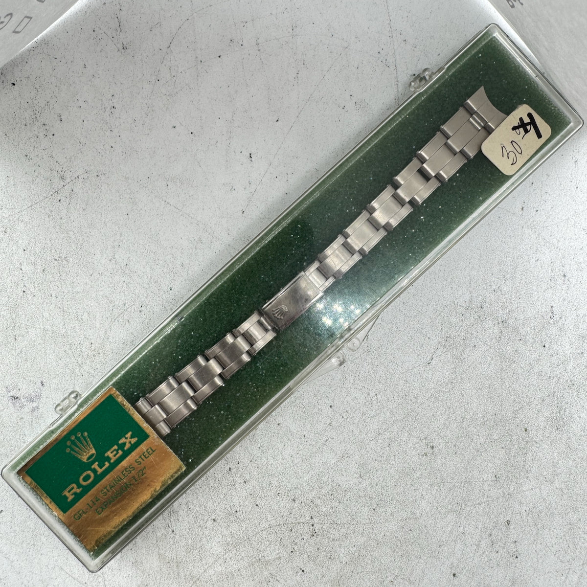 Vintage 13mm Rolex Ladies Wristwatch Bracelet Steel GFL-114 6634 66 Ends