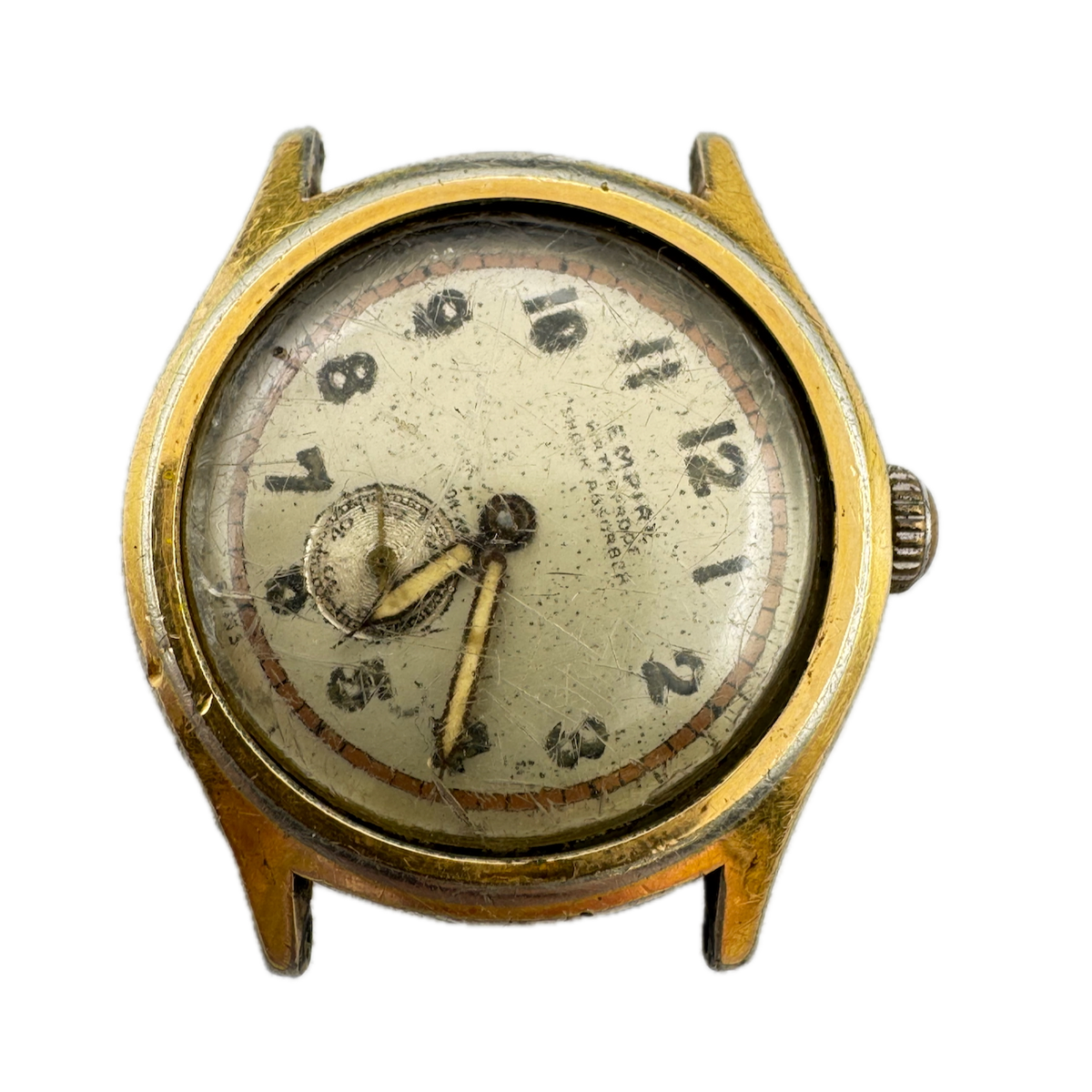 Vintage Empire Military Style Men's Bumper Automatic Wristwatch Swiss Made