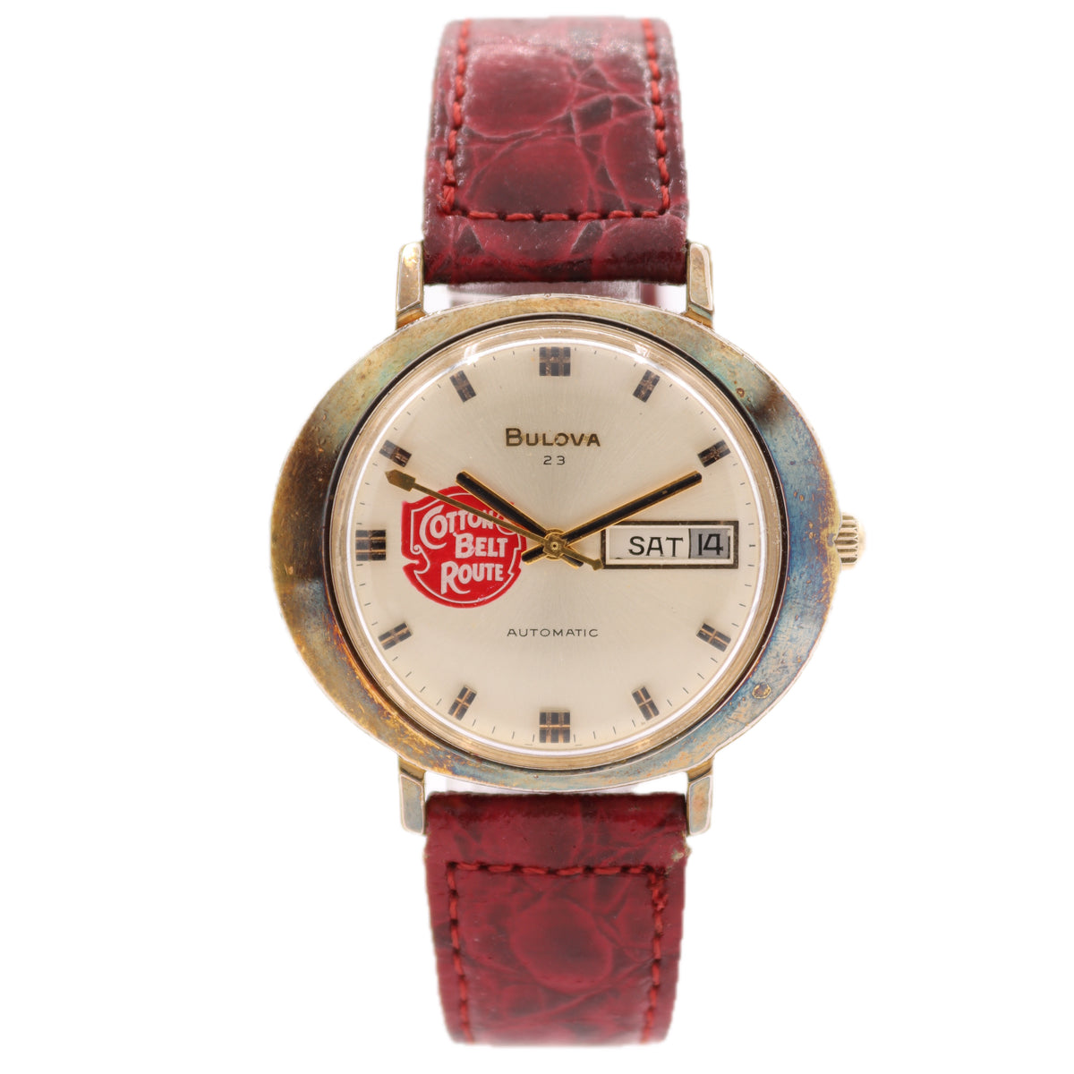 Vintage Bulova Cotton Belt Route