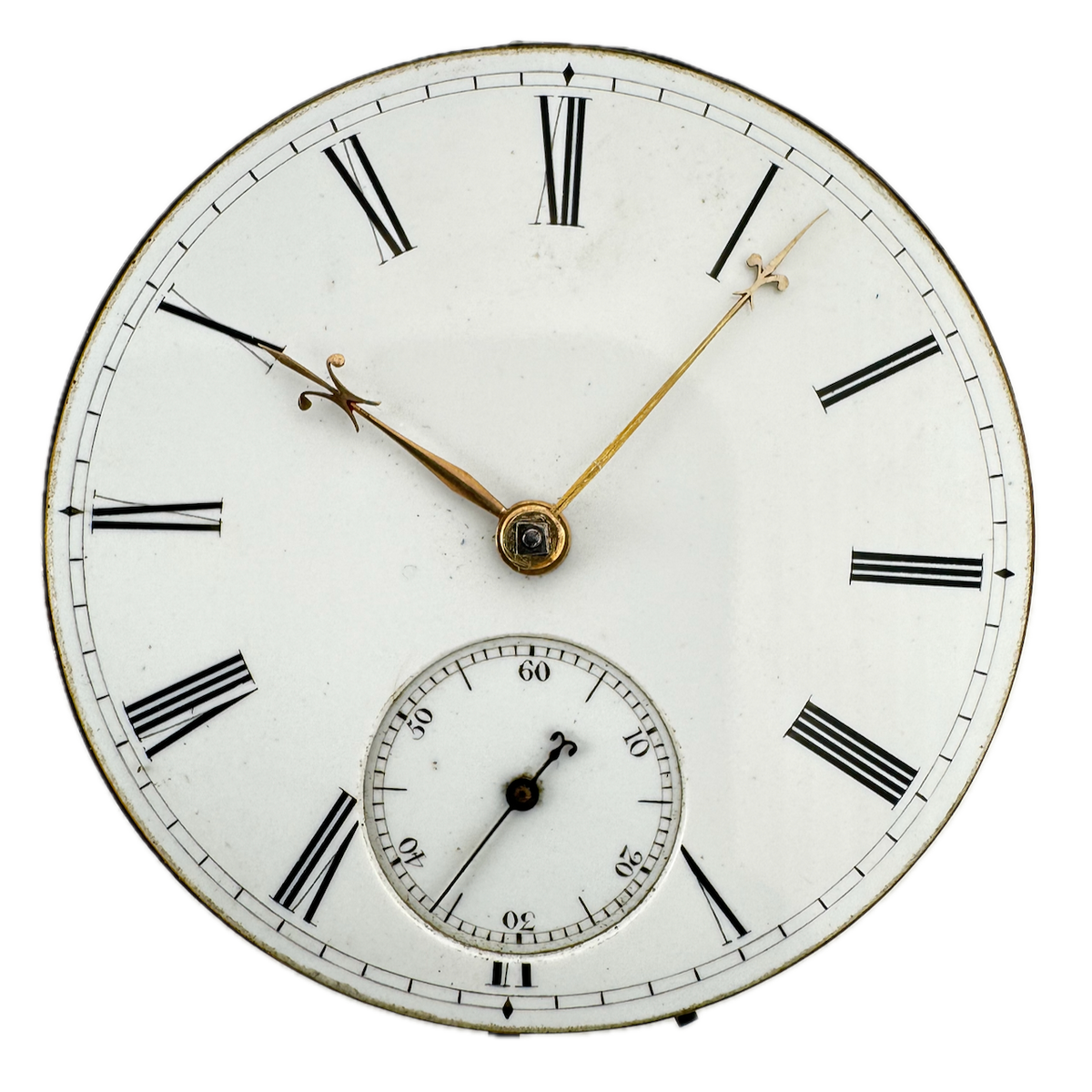 Antique 45m J. Mortimer Liverpool Key Wind Fusee Pocket Watch Movement England
