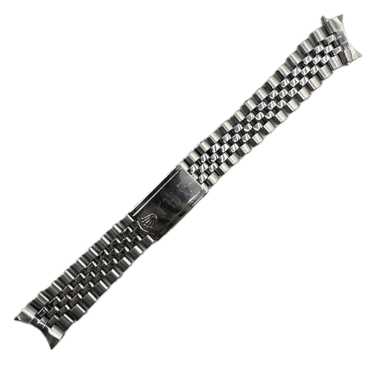 Vintage 19.5mm Rolex Men's Wristwatch Band Steel JB USA Oval Link Jubilee