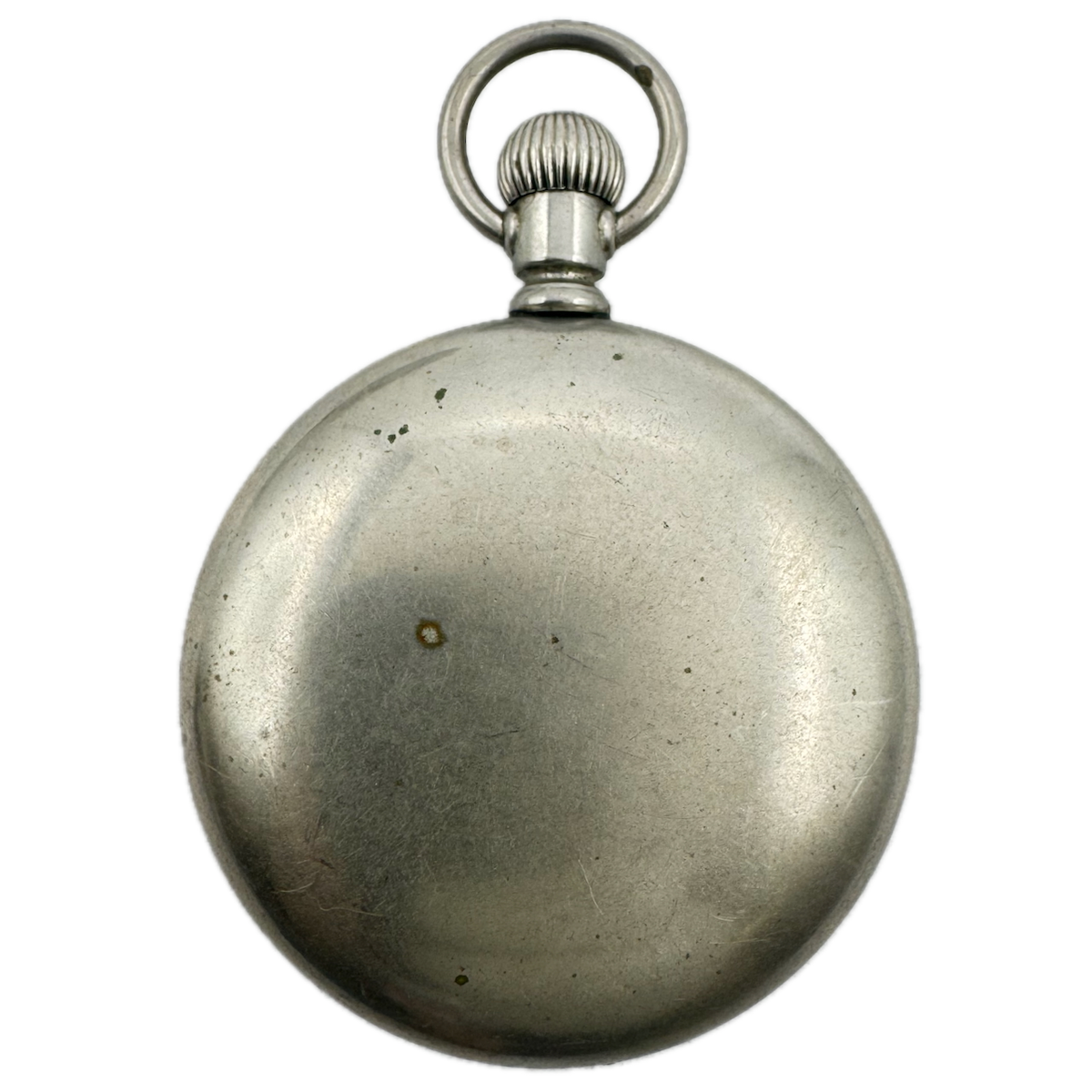 Antique 18s Philadelphia Coin Edge Open Face Pocket Watch Case Silverode USA