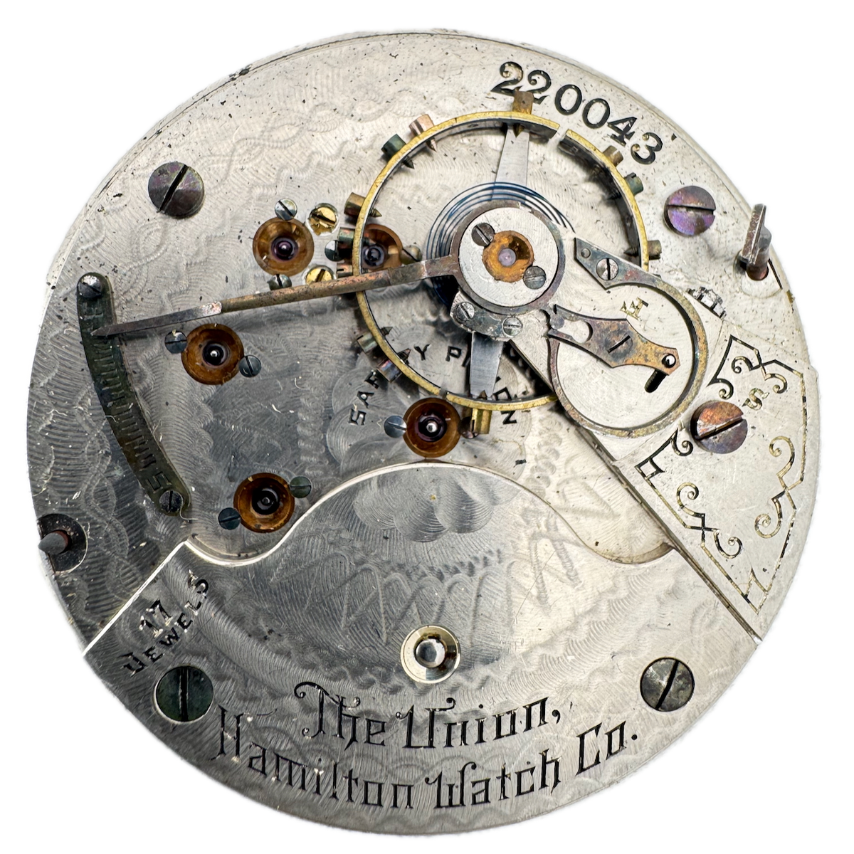 Antique 18s 1902 Hamilton 17 Jewel Mechanical Pocket Watch Movement 924 USA