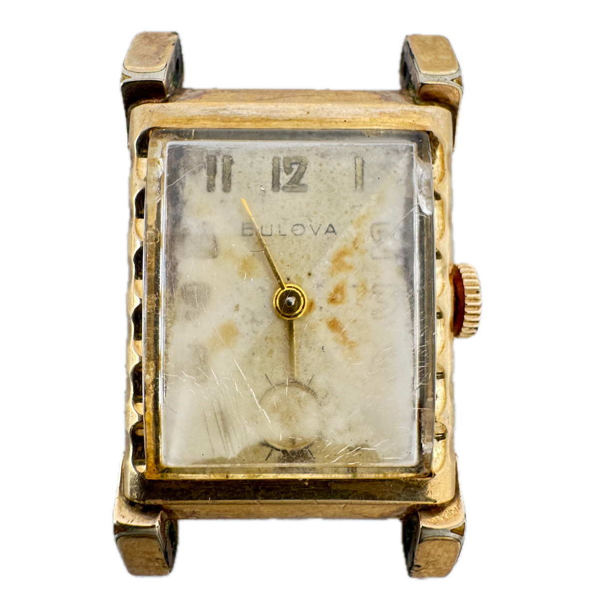 Vintage Bulova Academy Award ZZ Men's Mechanical Wristwatch 7AA 10k Gold Filled