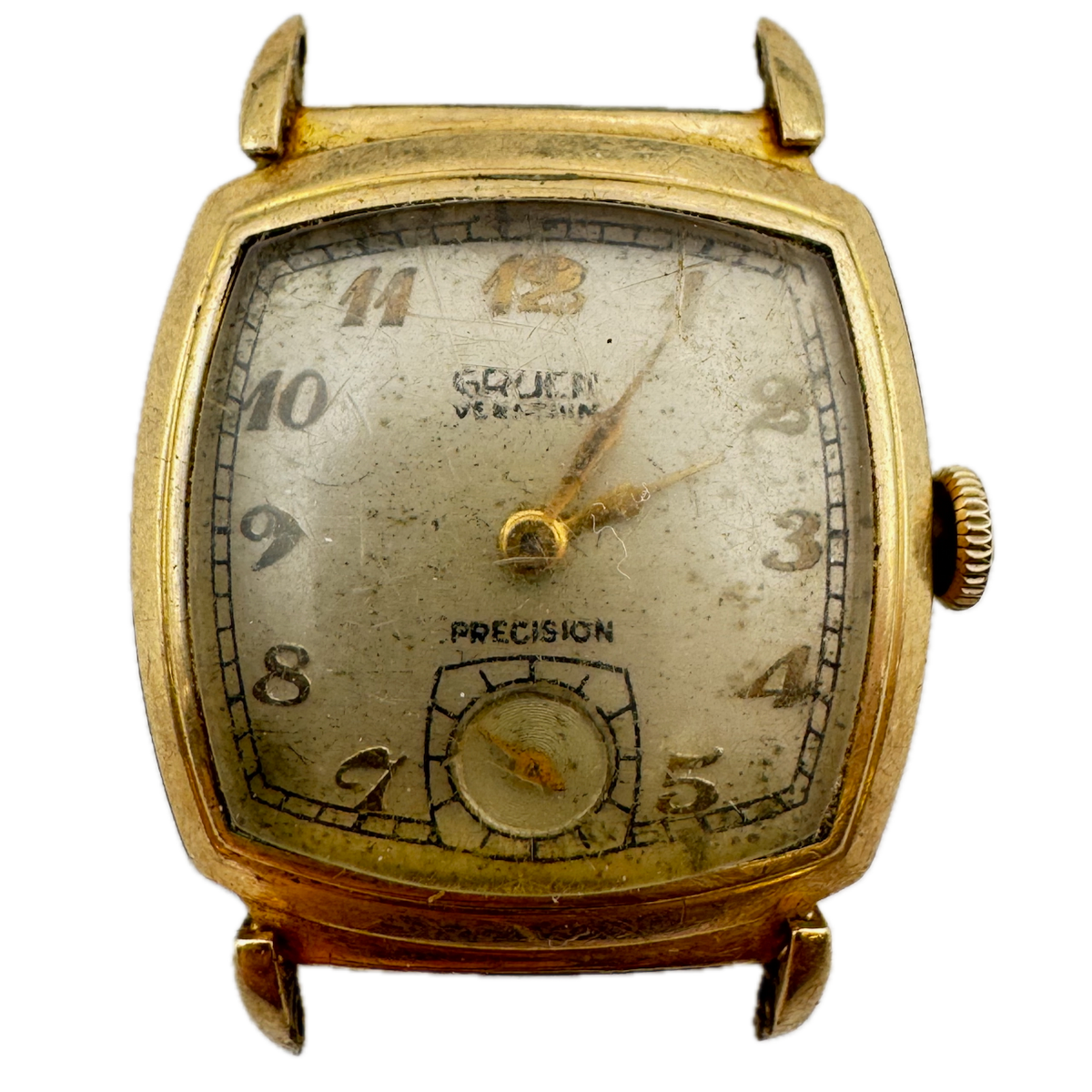 Vintage Gruen 480/425 Veri-Thin Square Men's Mechanical Wristwatch 425 Swiss