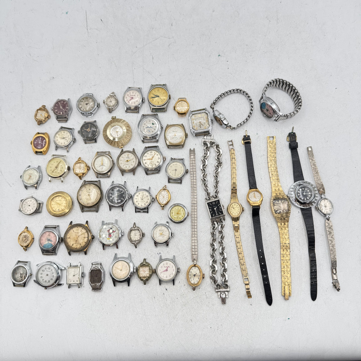 Vintage Caravelle, Timex, Benrus, etc. Lot of 50 Ladies Mechanical Wristwatch 5