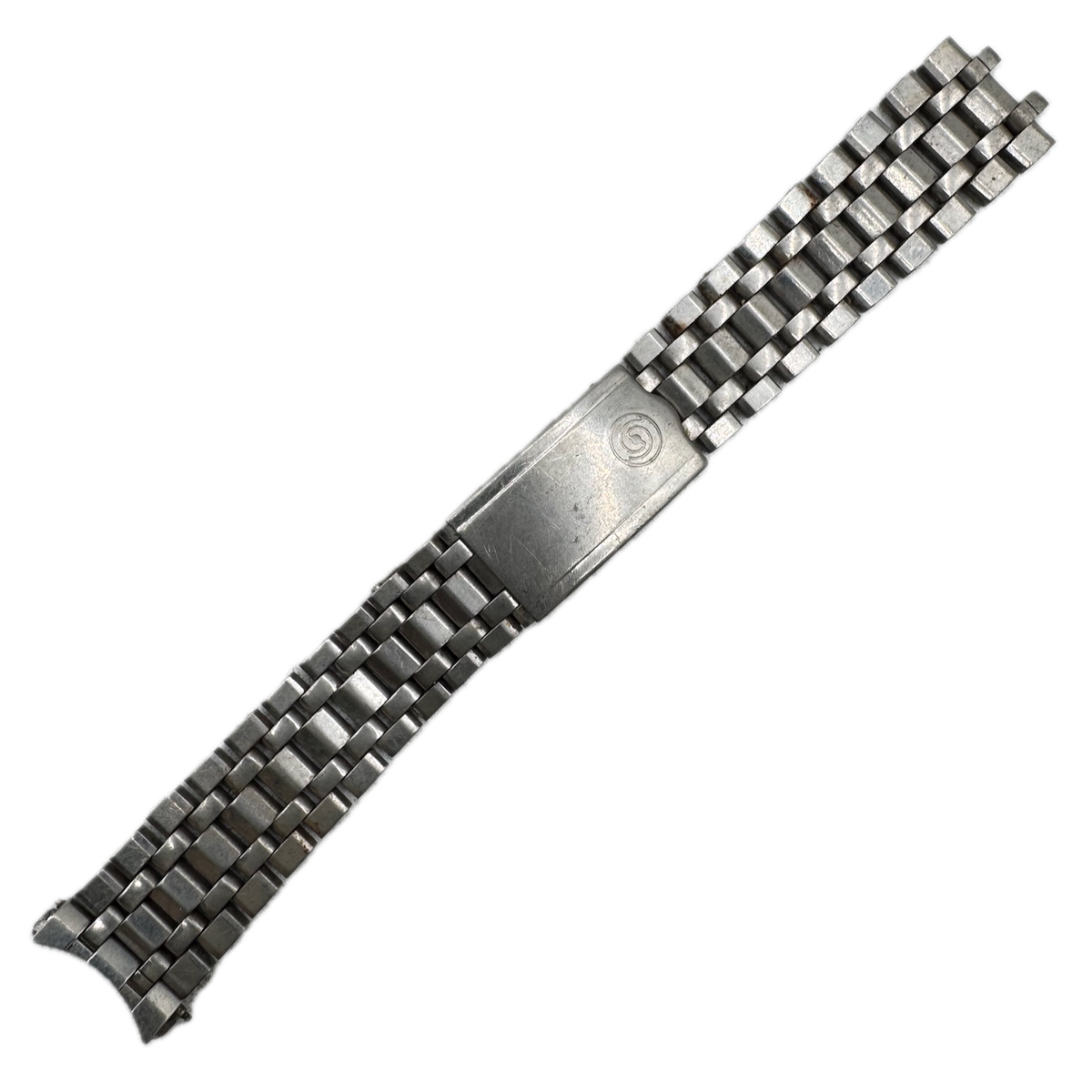 Vintage 21.5mm JB Champion Men's Wristwatch Band Stainless Steel Wyler USA