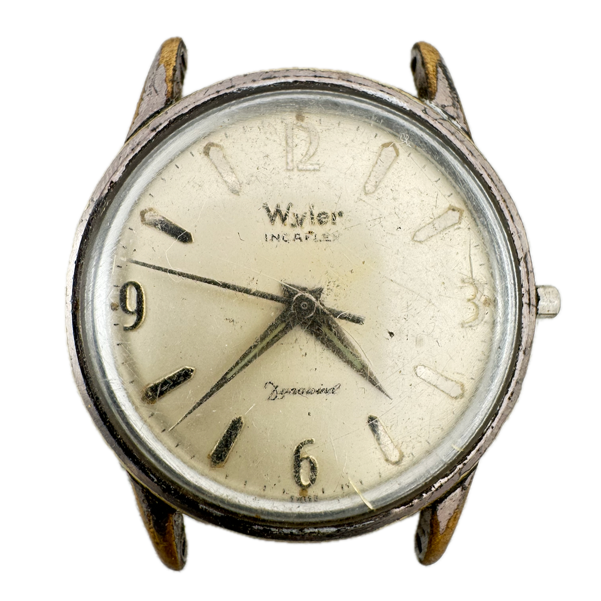 Vintage 33mm Wyler Incaflex Dynawind Men's Automatic Wristwatch Swiss